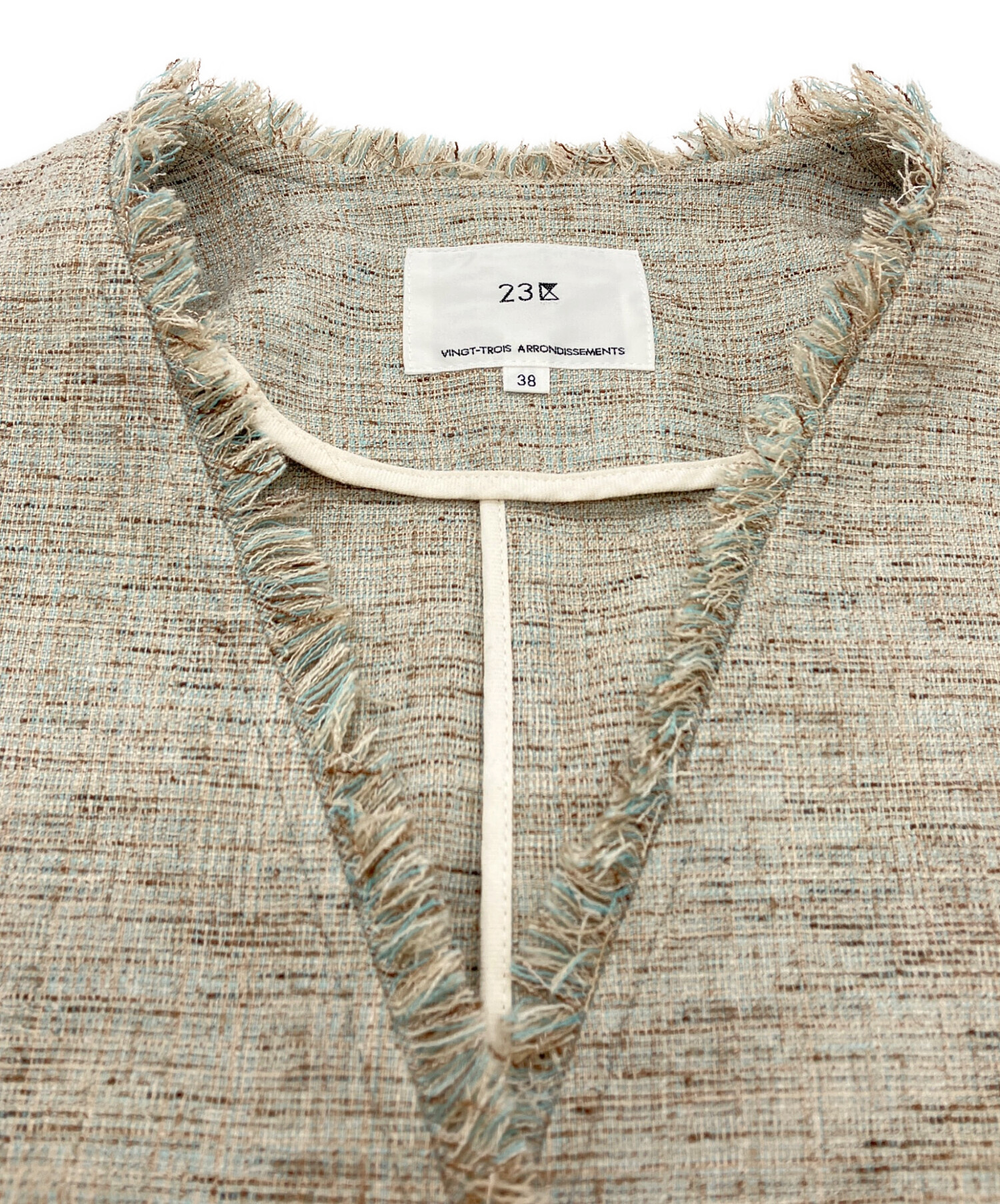 中古・古着通販】23区 (ニジュウサンク) リネンライクブッチャー 