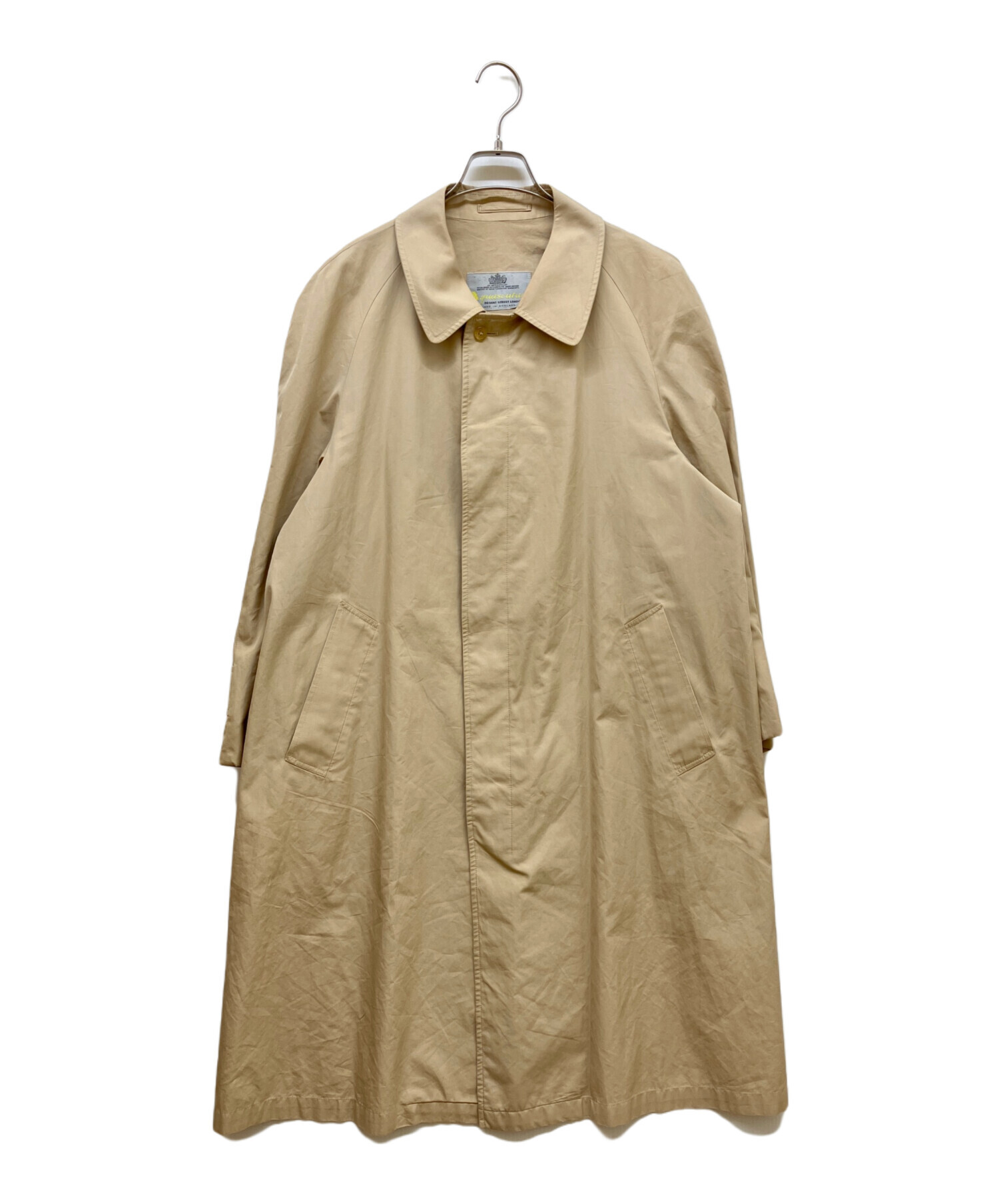 中古・古着通販】Aquascutum (アクアスキュータム) ステンカラーコート