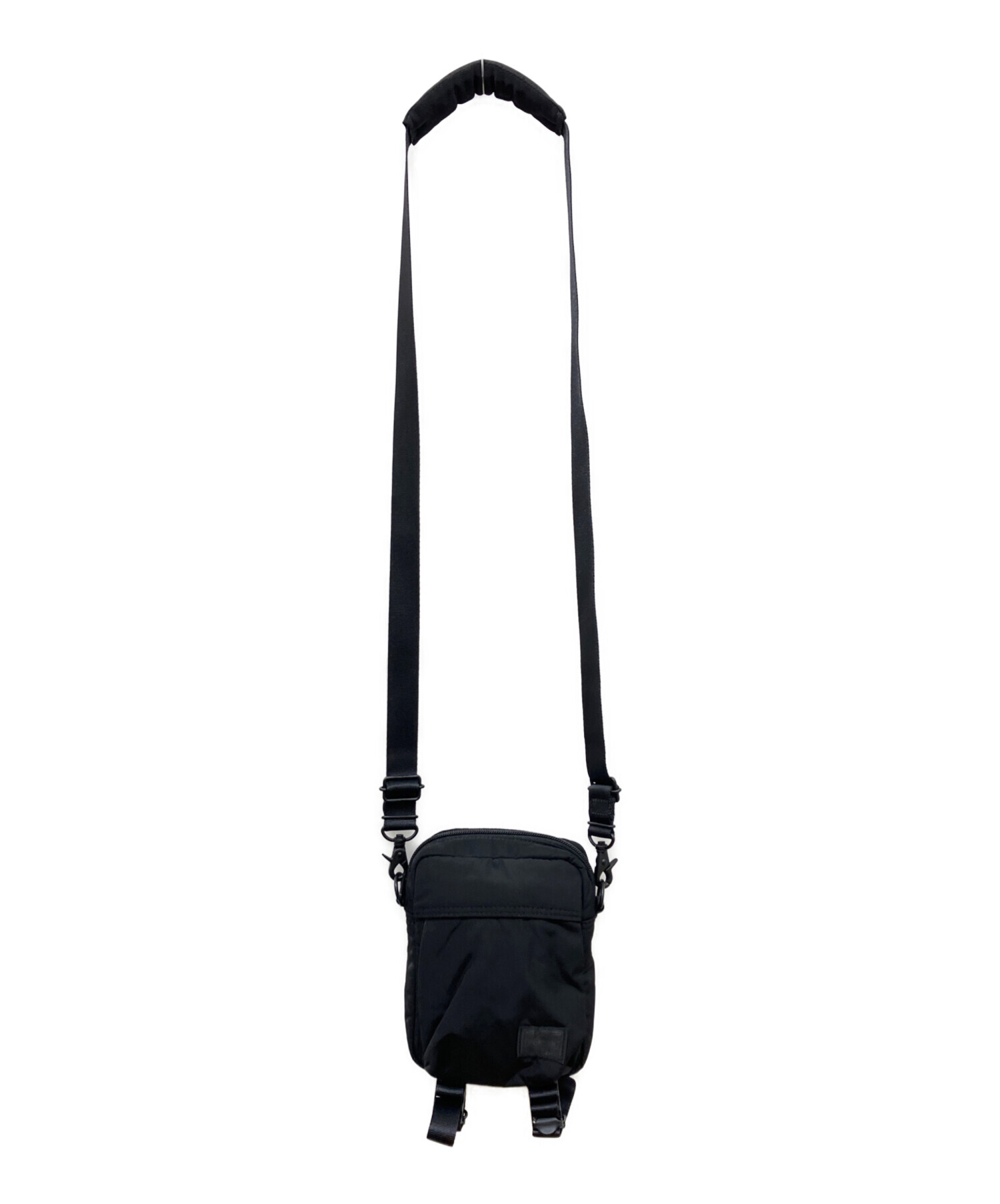 中古・古着通販】PORTER (ポーター) VERTICAL SHOULDERBAG ブラック