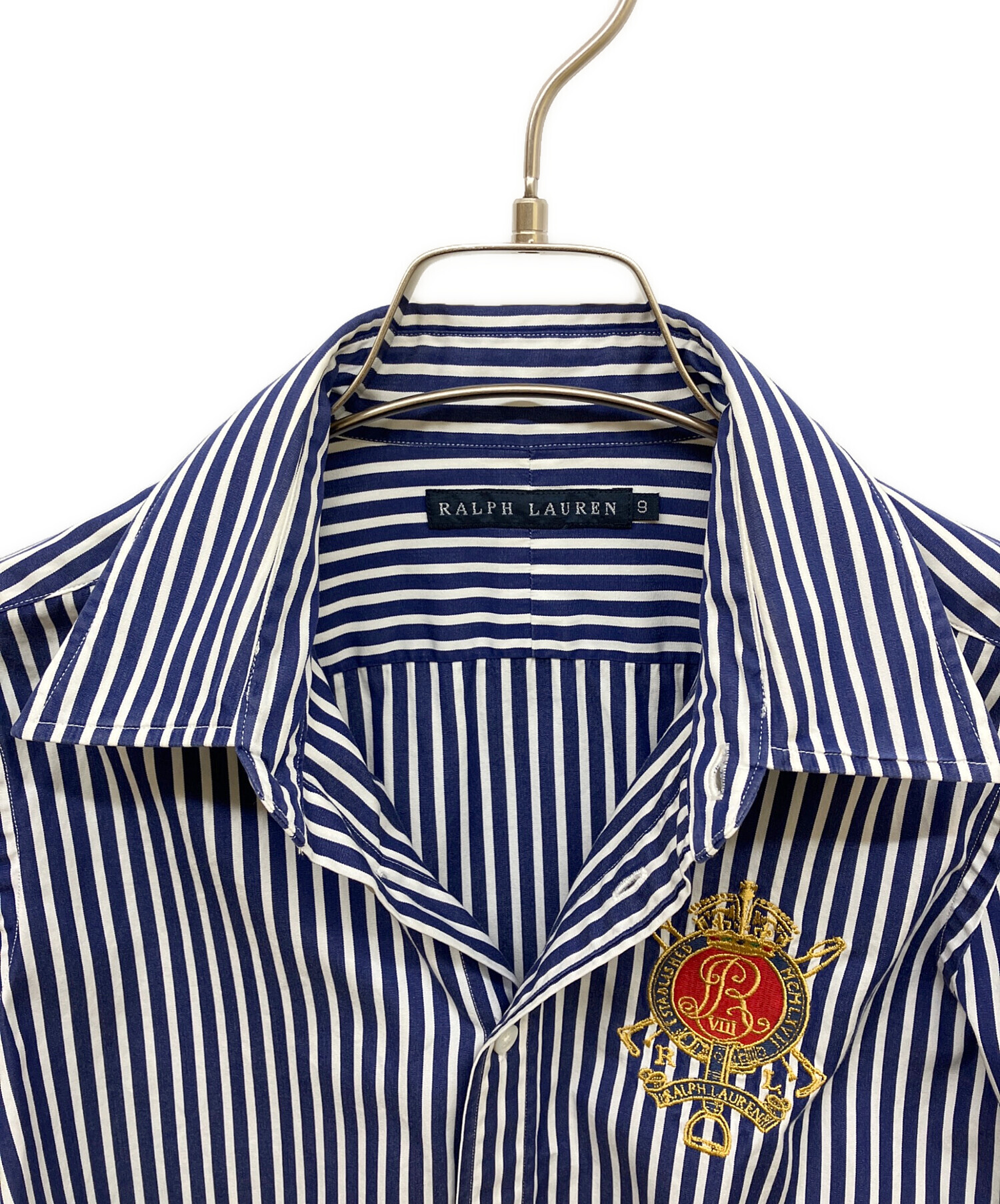 中古・古着通販】RALPH LAUREN (ラルフローレン) ストライプシャツ
