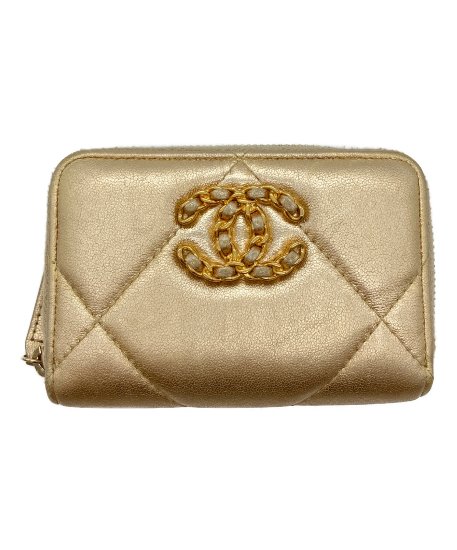 中古・古着通販】CHANEL (シャネル) ジップコインパース CCマーク