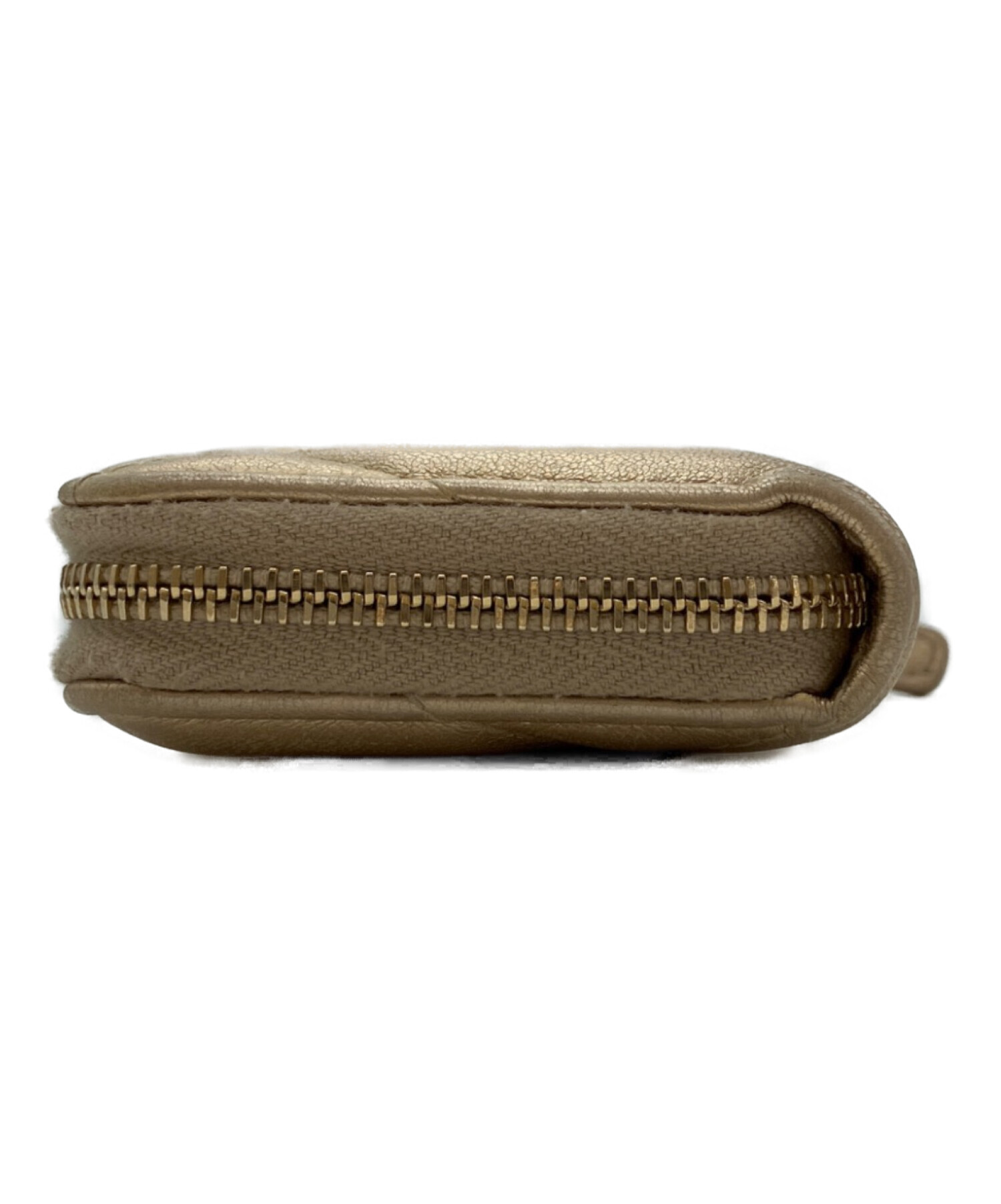 CHANEL パース　ジップ 中古・古着通販】CHANEL (シャネル) ジップコインパース CCマーク