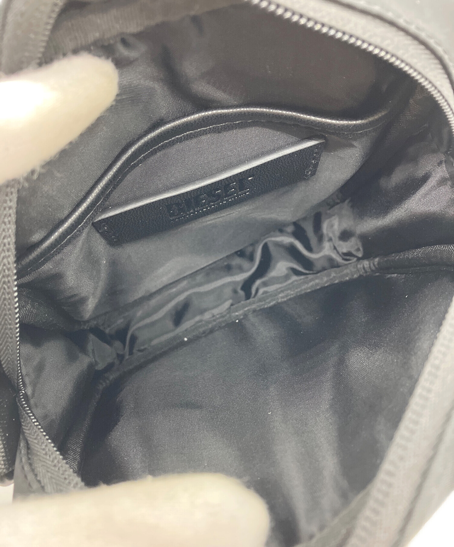 中古・古着通販】DIESEL (ディーゼル) ショルダーバッグ ブラック
