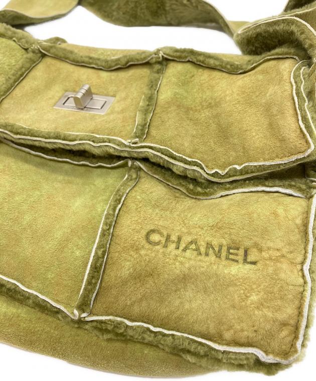 中古・古着通販】CHANEL (シャネル) チョコバー2.55 ムートン