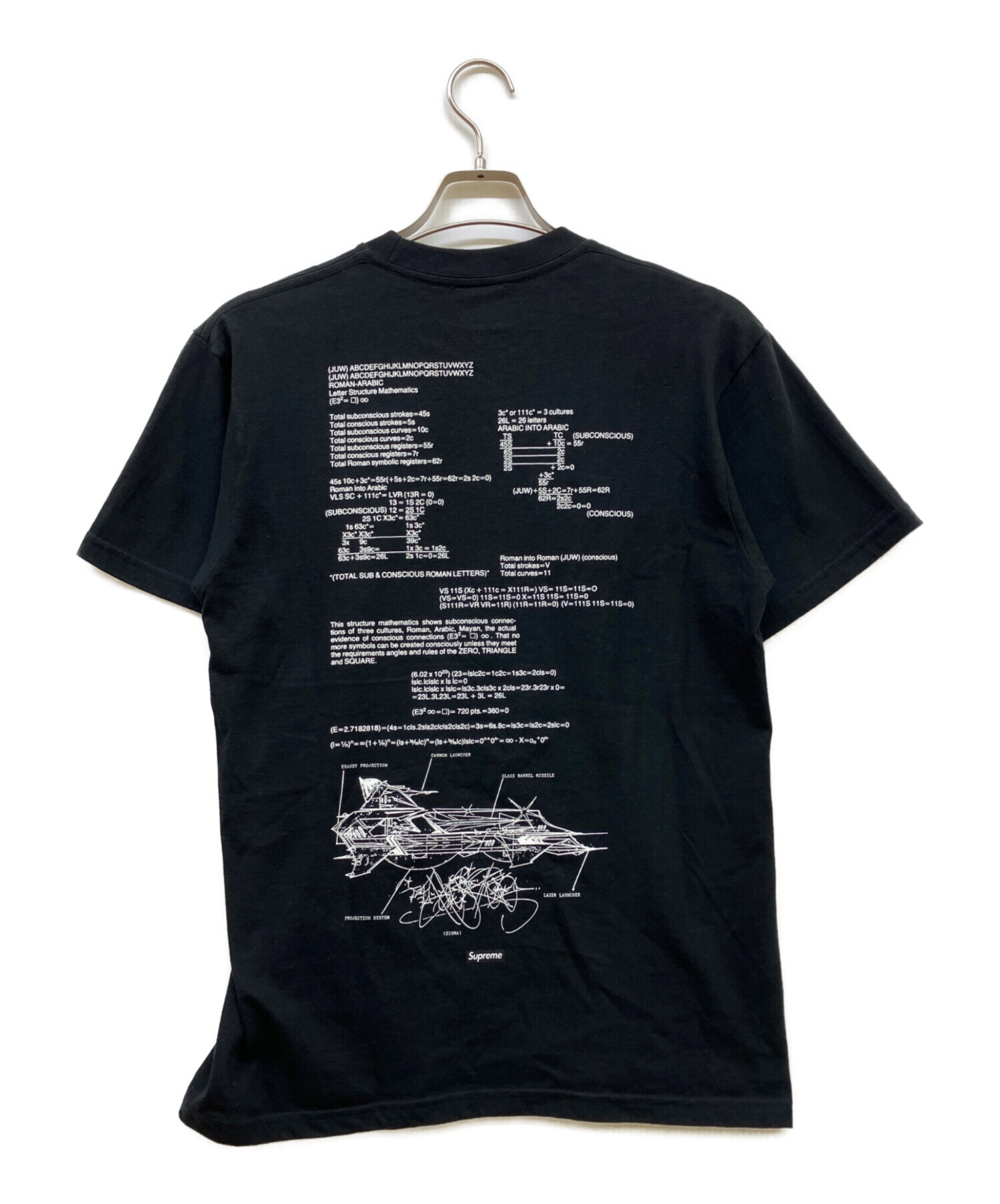 Supreme 03SS Rammellzee Tシャツ 中古・古着通販】Supreme (シュプリーム) Rammellzee Tee ブラック