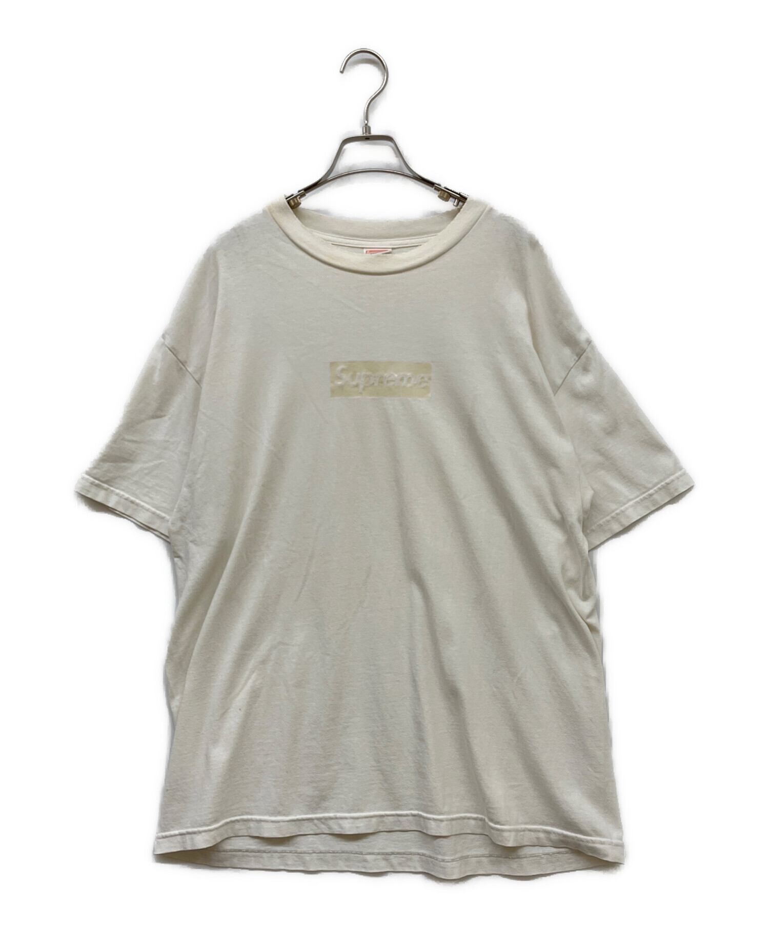 中古・古着通販】Supreme (シュプリーム) Tonal Box Logo Tee ホワイト 