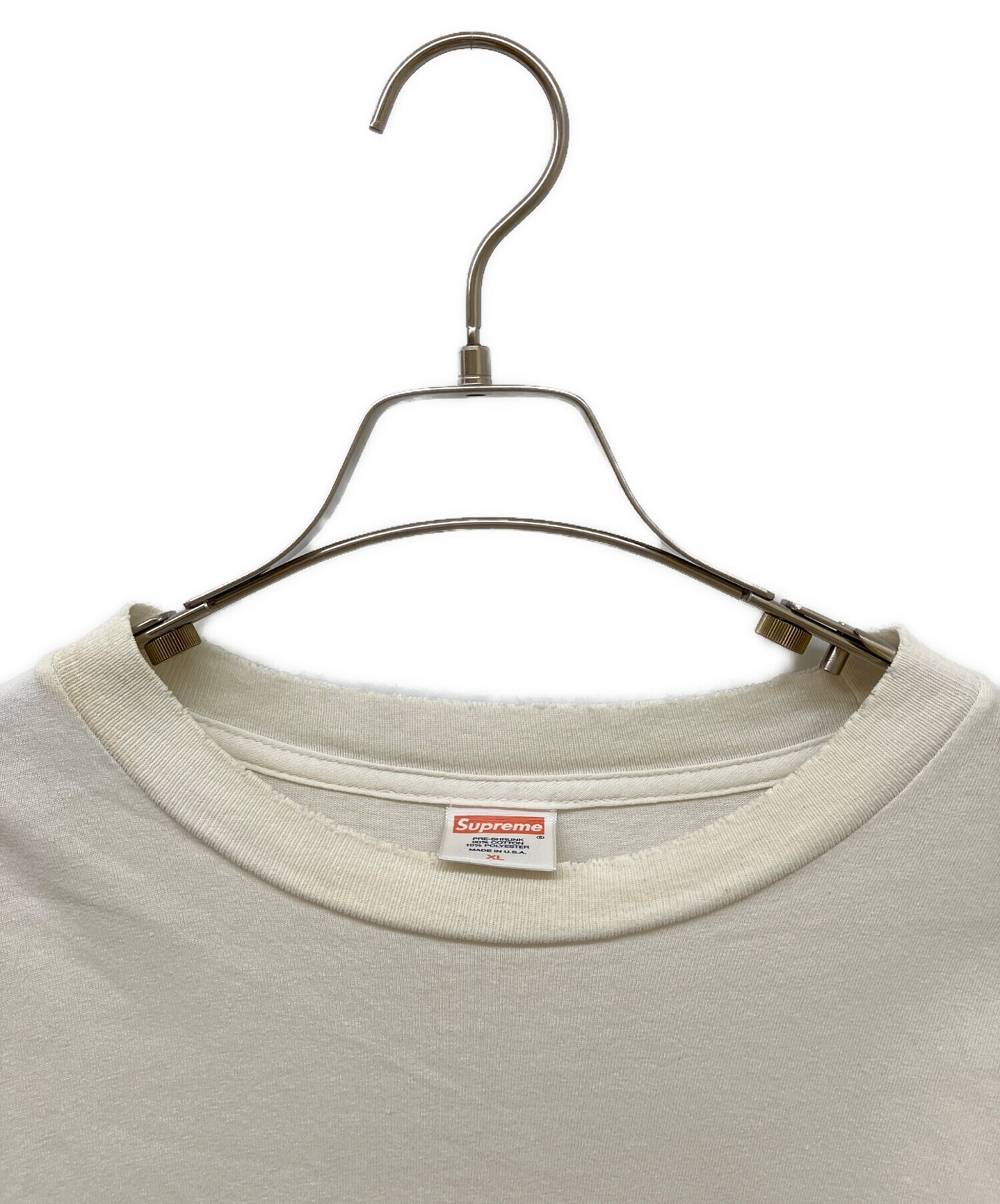 中古・古着通販】Supreme (シュプリーム) Tonal Box Logo Tee ホワイト 