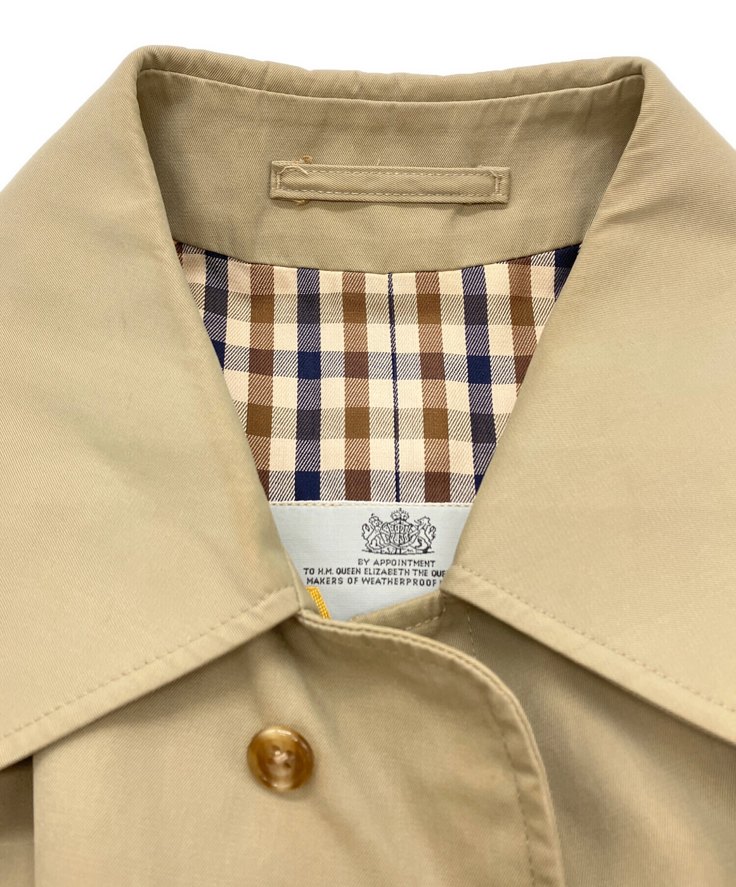 中古・古着通販】Aquascutum (アクアスキュータム) バルマカーンコート