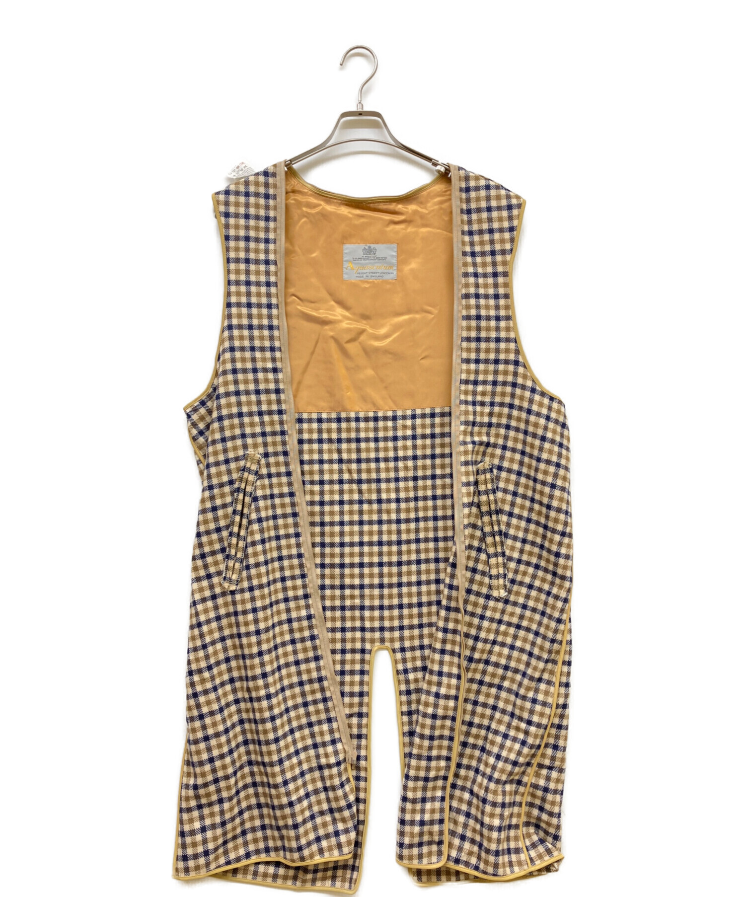 中古・古着通販】Aquascutum (アクアスキュータム) ライナー付ステン