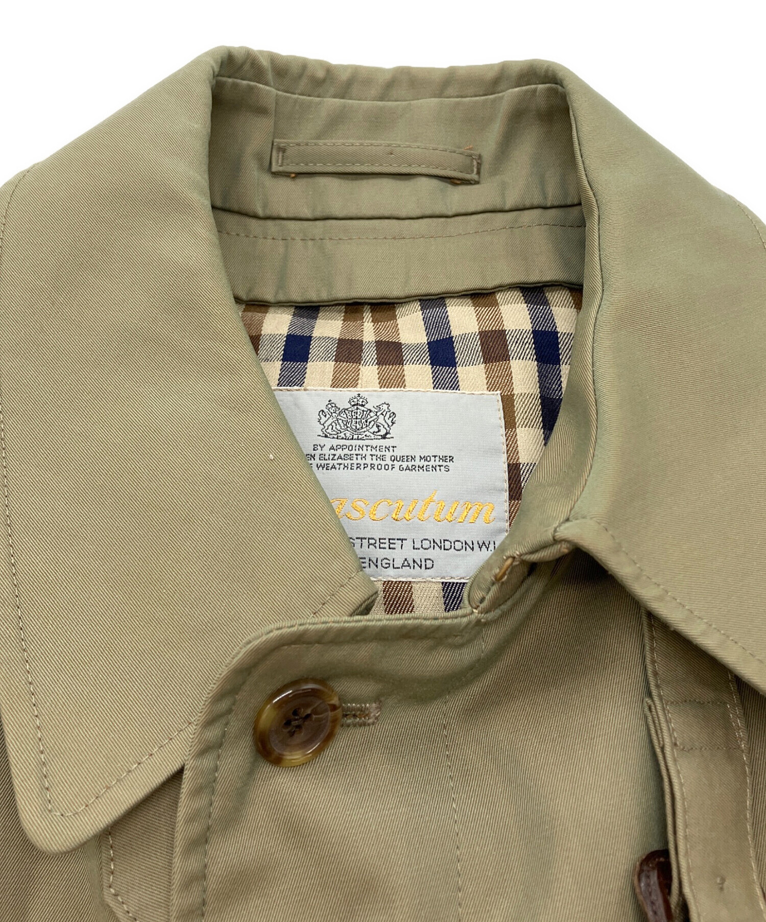 中古・古着通販】Aquascutum (アクアスキュータム) ライナー付トレンチ