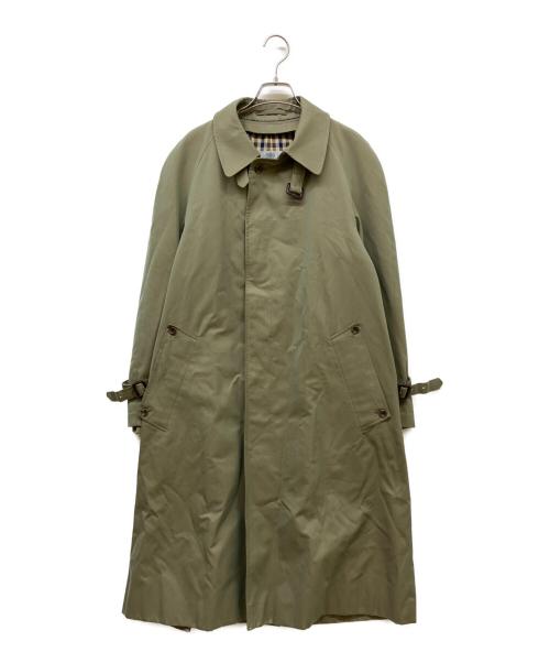 80s アクアスキュータム Aqua5トレンチコート玉虫 38サイズイギリス製 中古・古着通販】Aquascutum (アクアスキュータム) ライナー付トレンチ