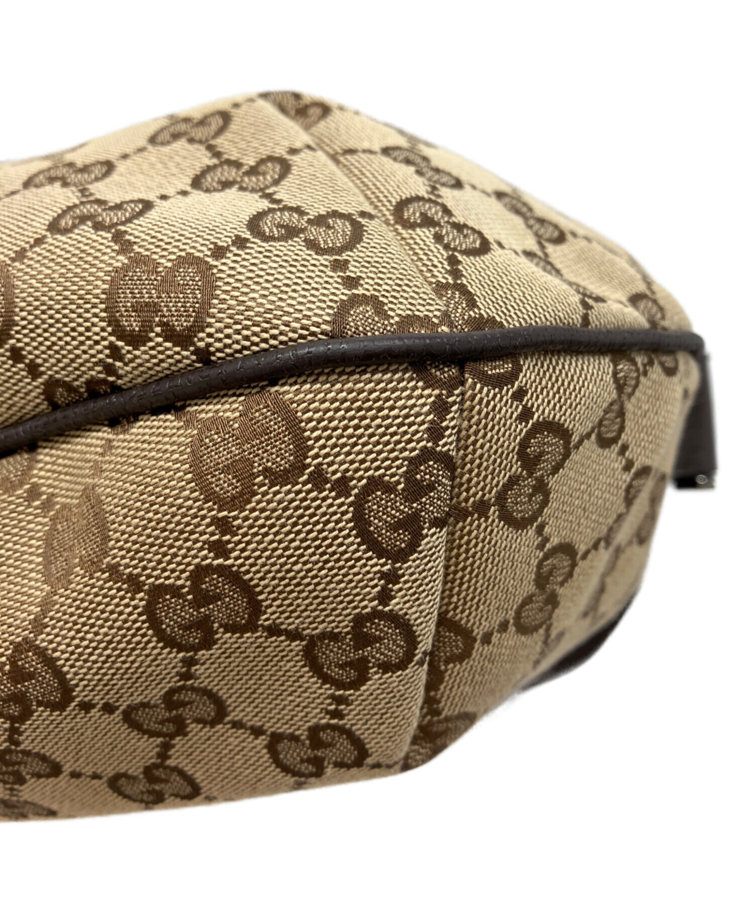 中古・古着通販】GUCCI (グッチ) GGキャンバスショルダーバッグ サイズ