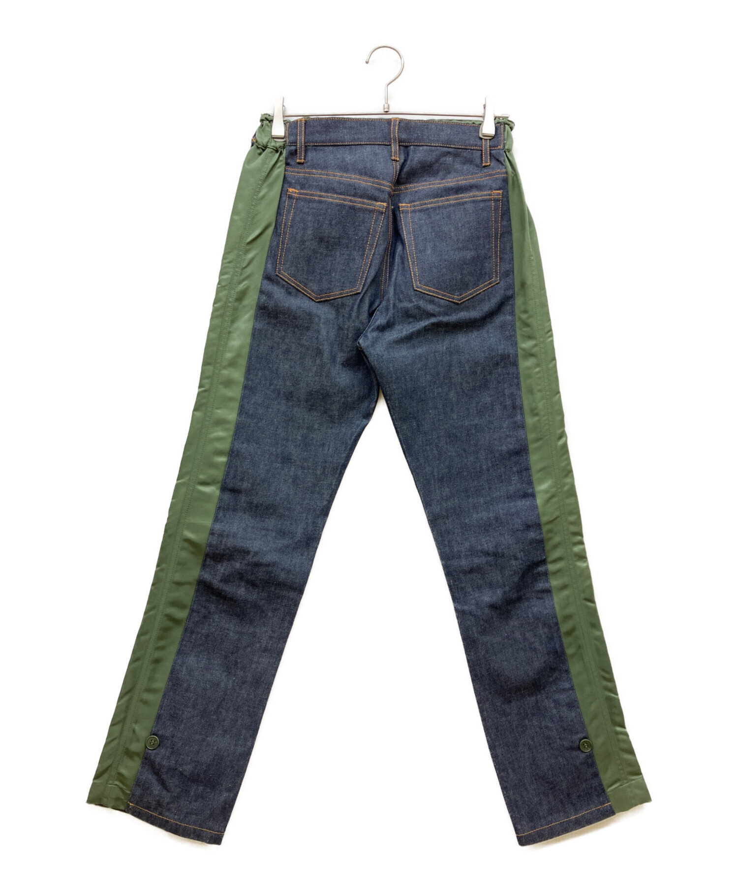 A.P.C. sacai PANTALON HARU切替デニムパンツ 中古・古着通販】A.P.C. (アーペーセー) sacai (サカイ) PANTALON HARU