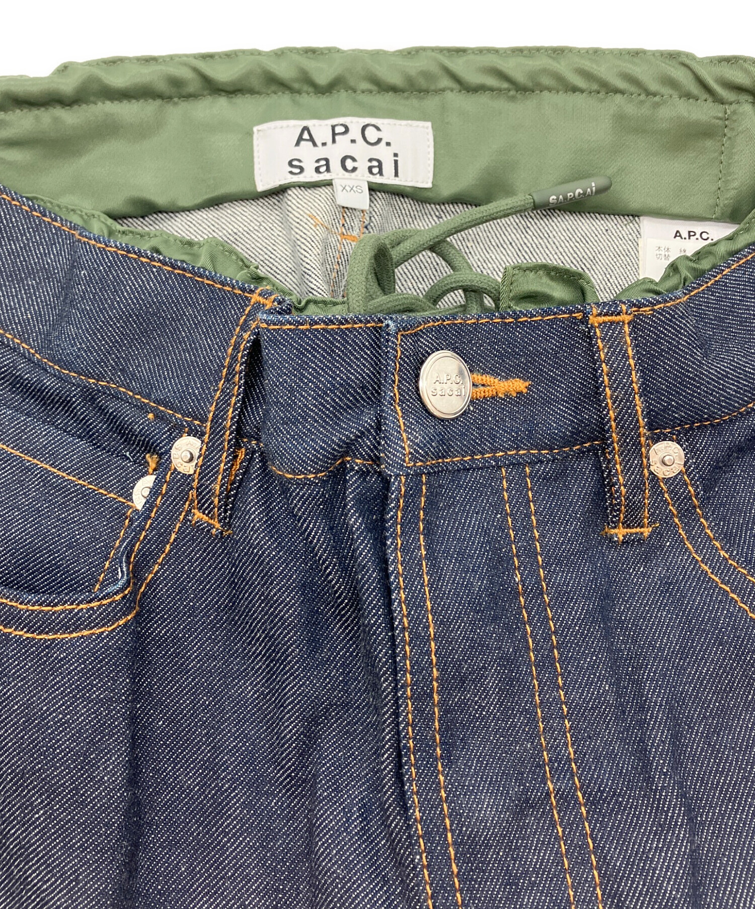 中古・古着通販】A.P.C. (アーペーセー) sacai (サカイ) PANTALON HARU