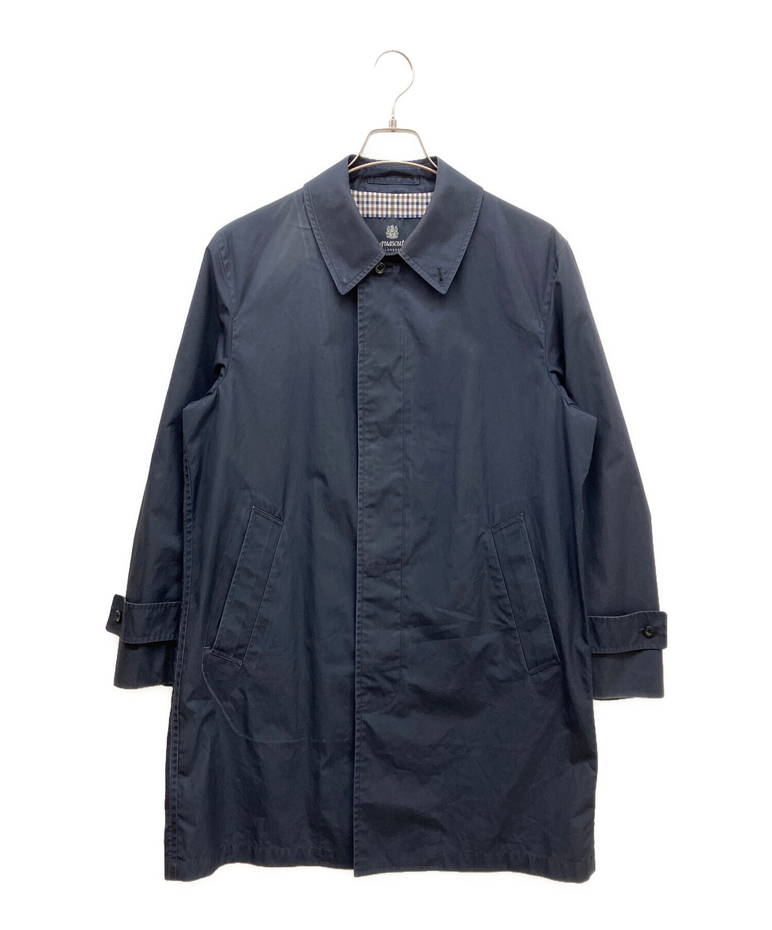 中古・古着通販】Aquascutum (アクアスキュータム) ステンカラーコート