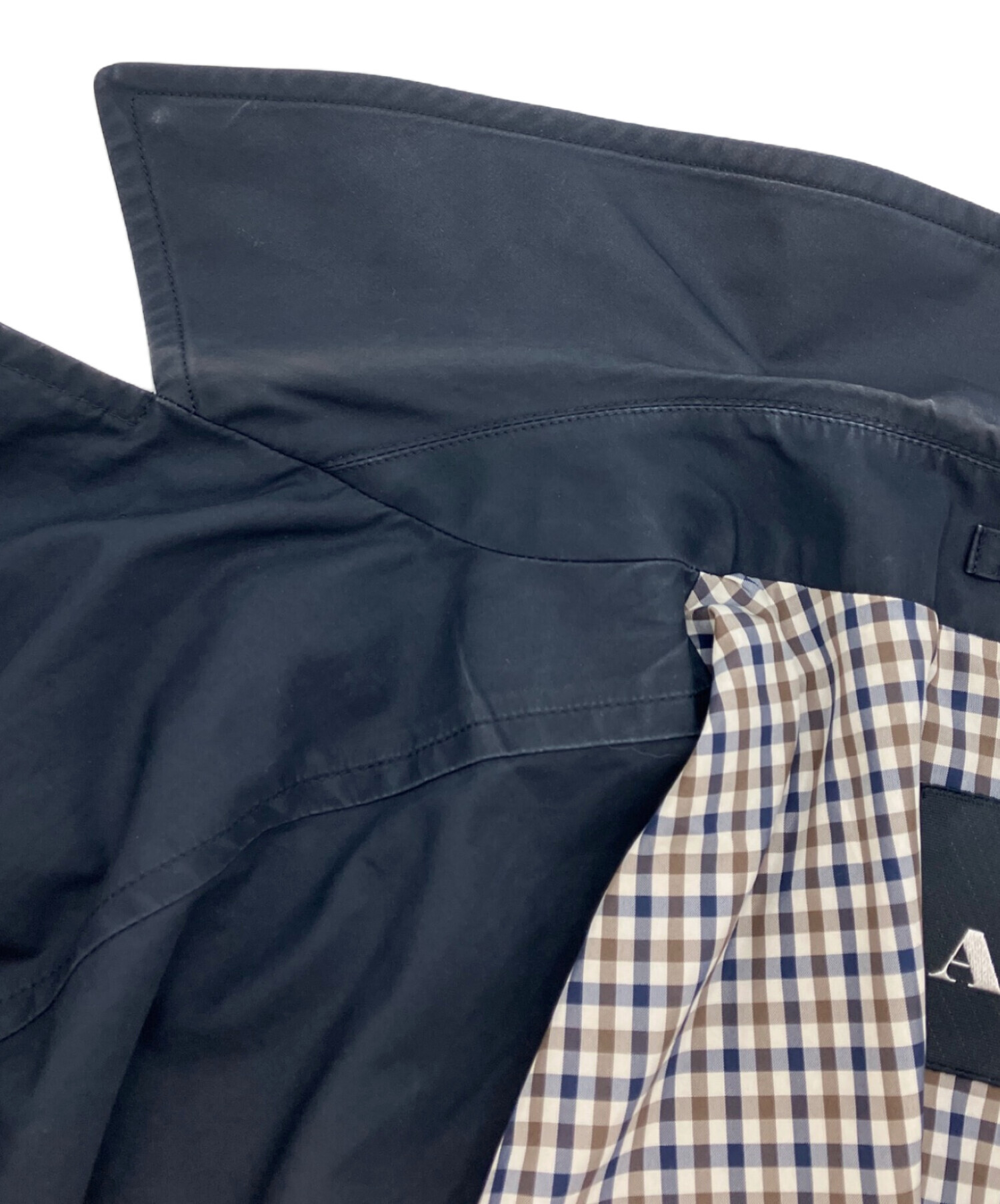 中古・古着通販】Aquascutum (アクアスキュータム) ステンカラーコート