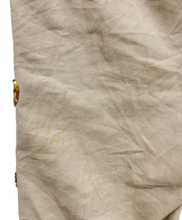 中古・古着通販】GUCCI (グッチ) エンブロイダリーコットンチノパン