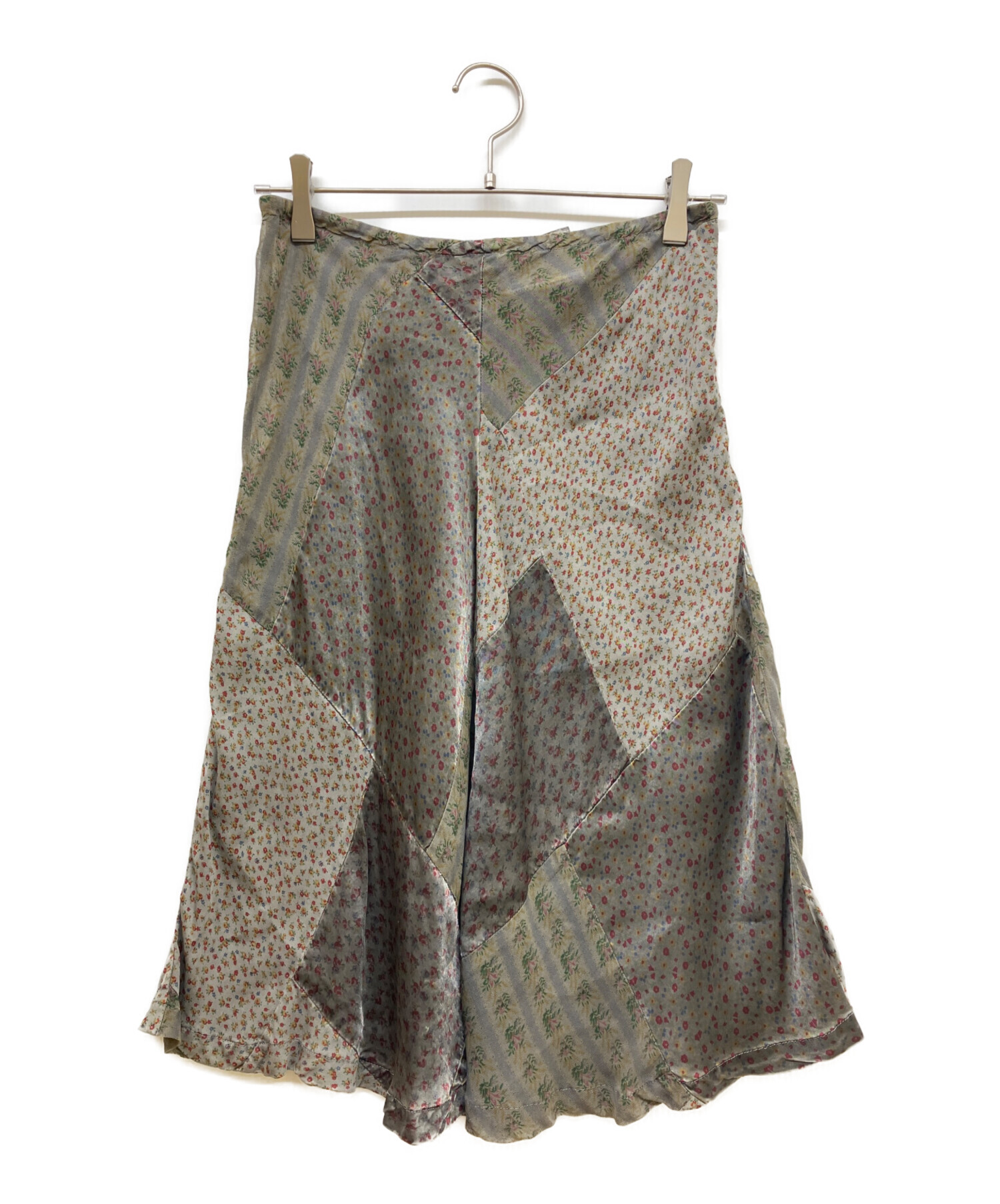 tricot COMME des GARÇONS パッチワーク スカート 花柄 中古・古着通販】tricot COMME des GARCONS (トリココムデギャルソン