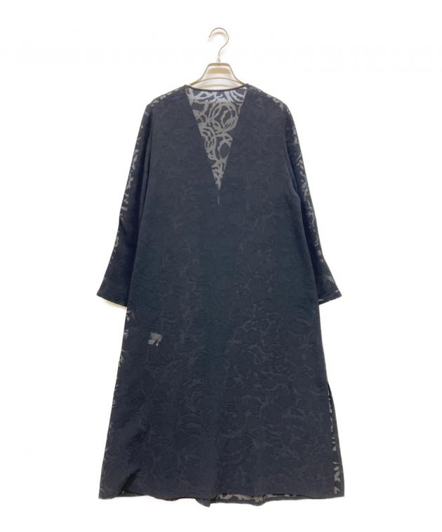 中古・古着通販】詩仙堂 (シセンドウ) ちりめんシアーワンピース