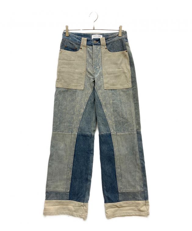 中古・古着通販】MARINE SERRE (マリーンセル) Regenerated Denim Wide