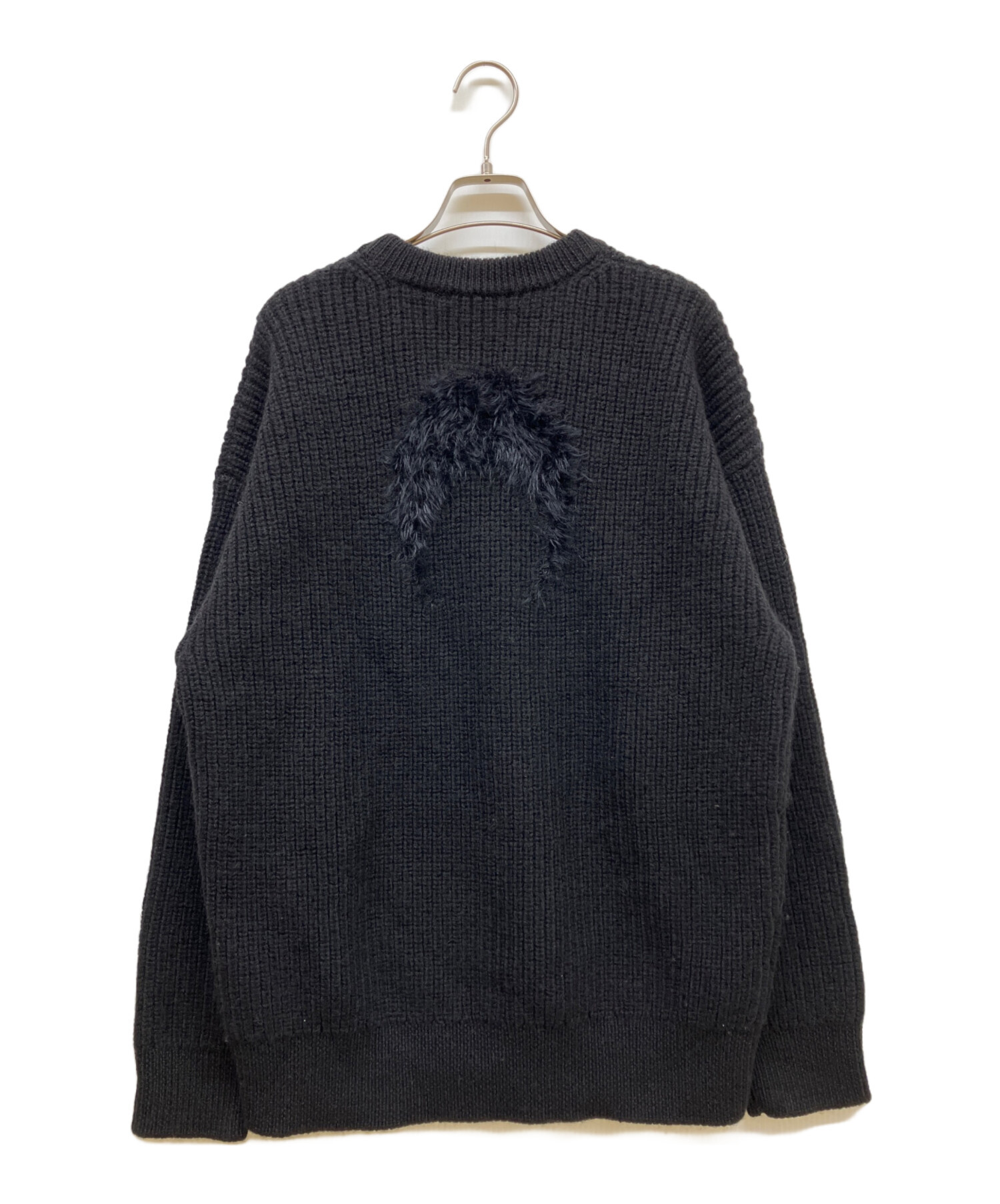 中古・古着通販】MARINE SERRE (マリーンセル) WOOL AND FLUFFY KNIT