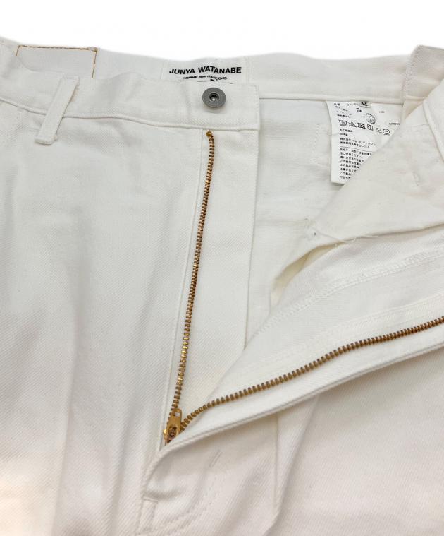 送料込みジュンヤワタナベホワイト コットン カジュアルパンツ S 中古・古着通販】JUNYA WATANABE COMME des GARCONS ((ジュンヤ