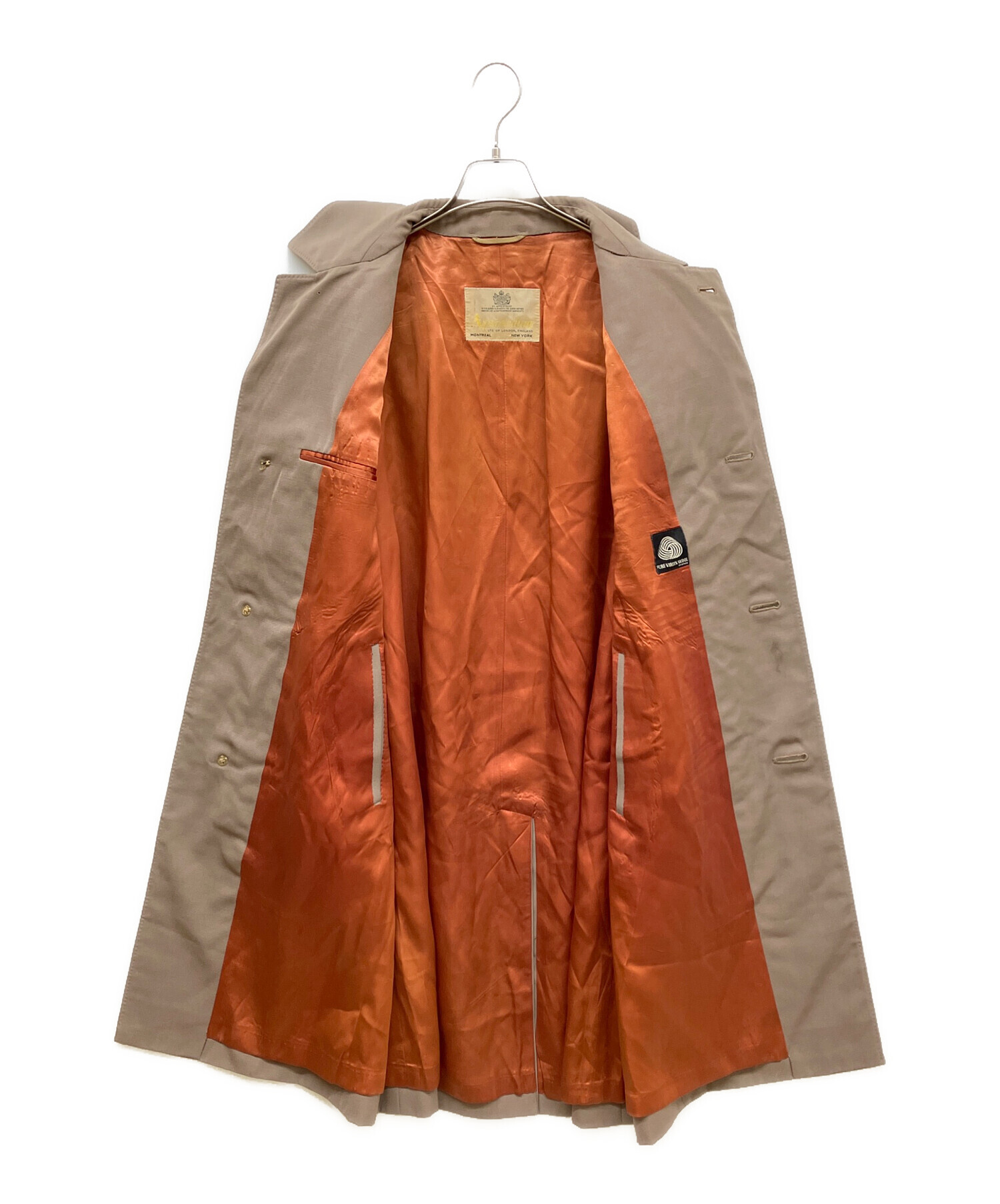 中古・古着通販】Aquascutum (アクアスキュータム) 60'sステンカラー