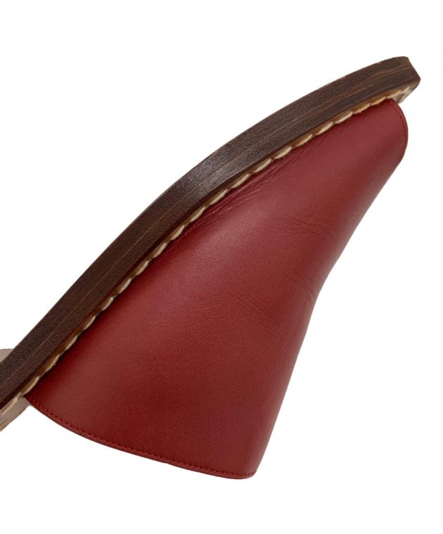 中古・古着通販】HERMES (エルメス) オープントゥレザーサンダル