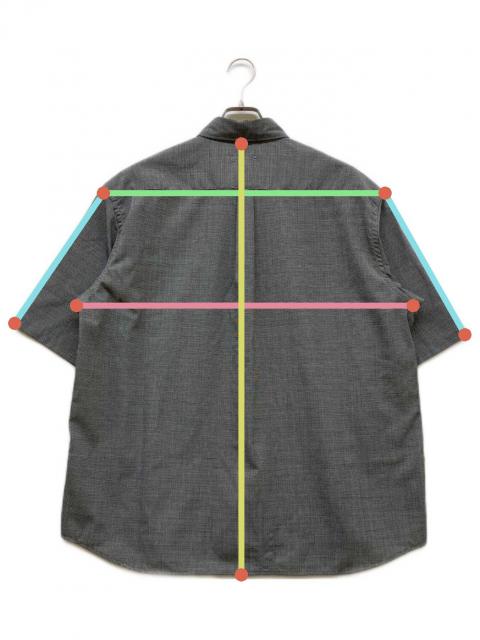 ☻様　確認用 中古・古着通販】SOPHNET. (ソフネット) TROPICAL CHECK RELAX-FIT S/S