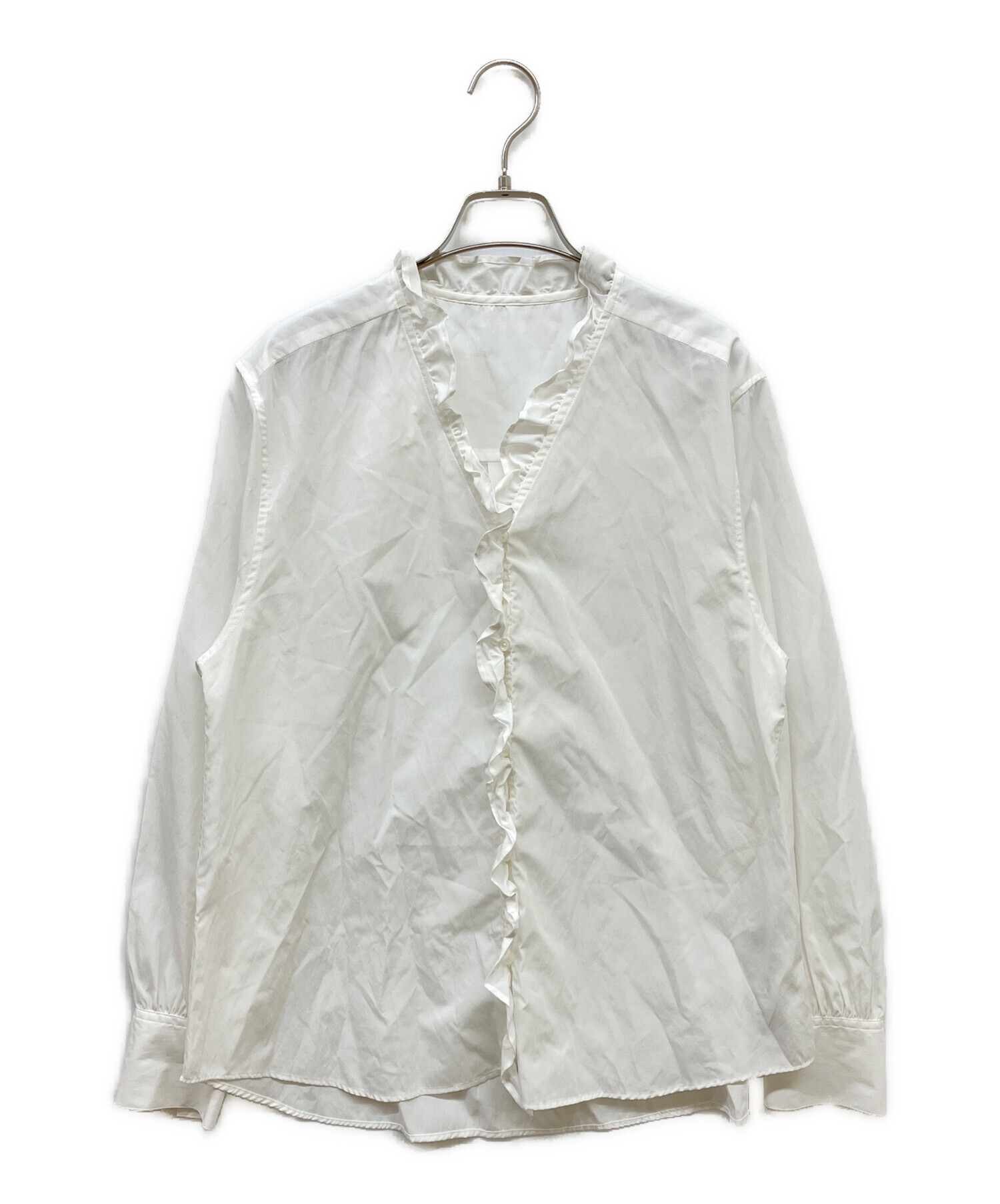 しょうページ③ 中古・古着通販】Spick and Span (スピック＆スパン) フリルVネック