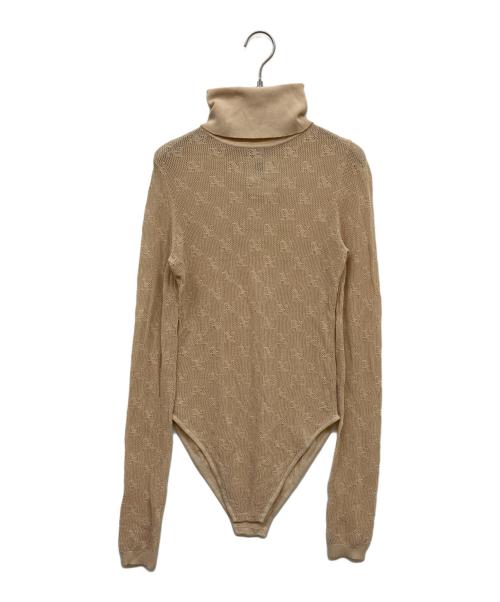 中古・古着通販】HAENGNAE (ヘンネ) KISHIMEN LOGO KNIT LEOTARD