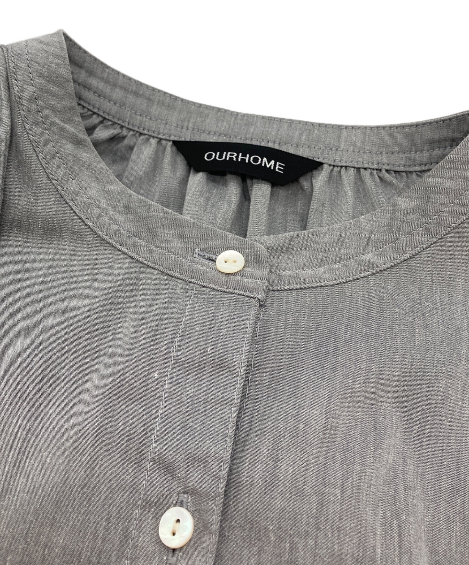 中古・古着通販】ourhome (アワホーム) 後ろギャザーのきれいめ