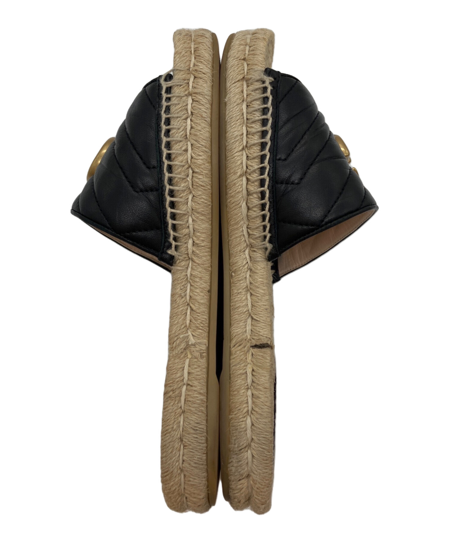 中古・古着通販】GUCCI (グッチ) GGマーモント エスパドリーユサンダル