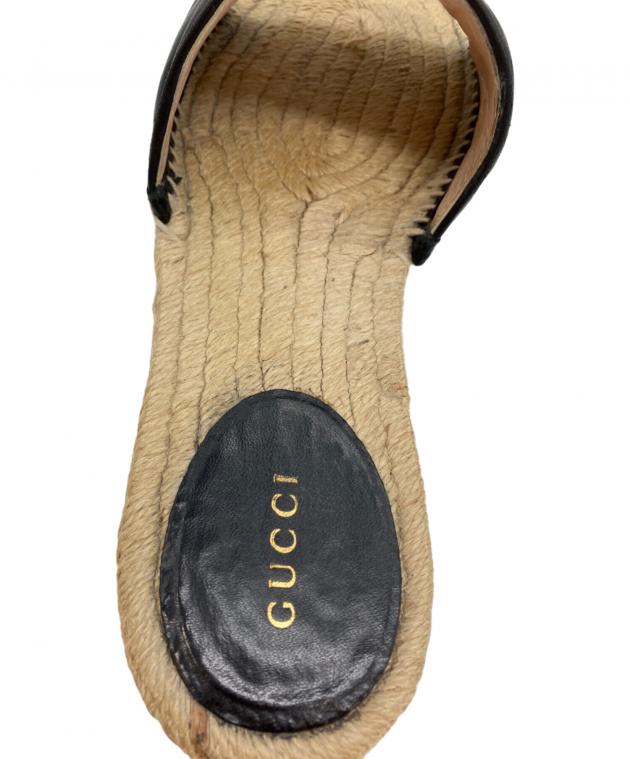 中古・古着通販】GUCCI (グッチ) GGマーモント エスパドリーユサンダル