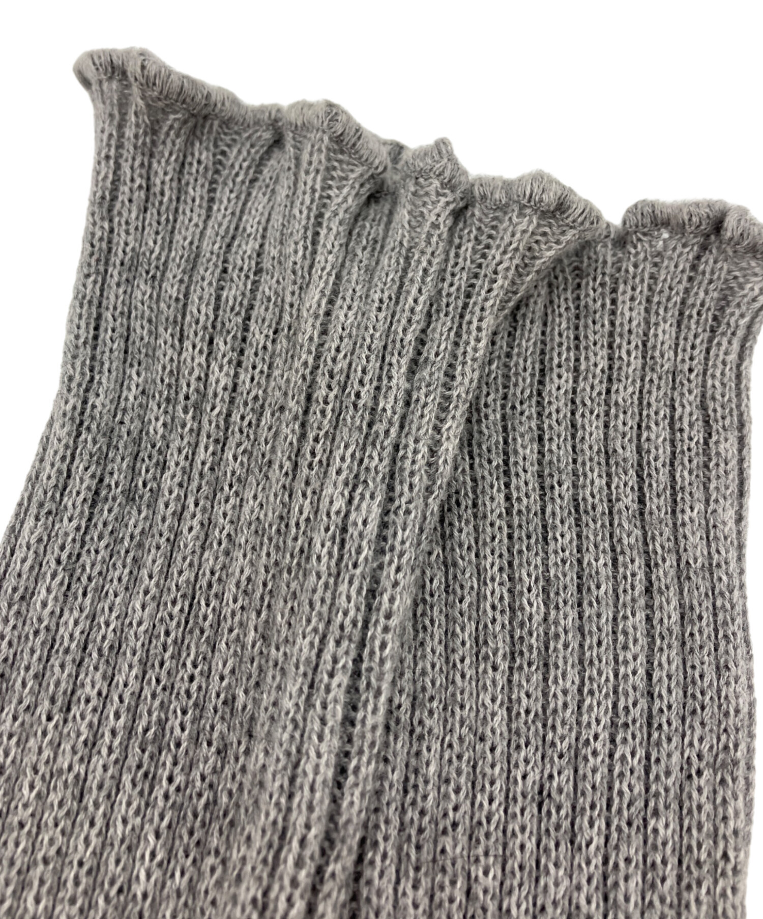 SHISHIKUI Hood ノースリーブ ニット ウール GRAY 中古・古着通販】THE SHISHIKUI (シシクイ) コットンカシミヤニット