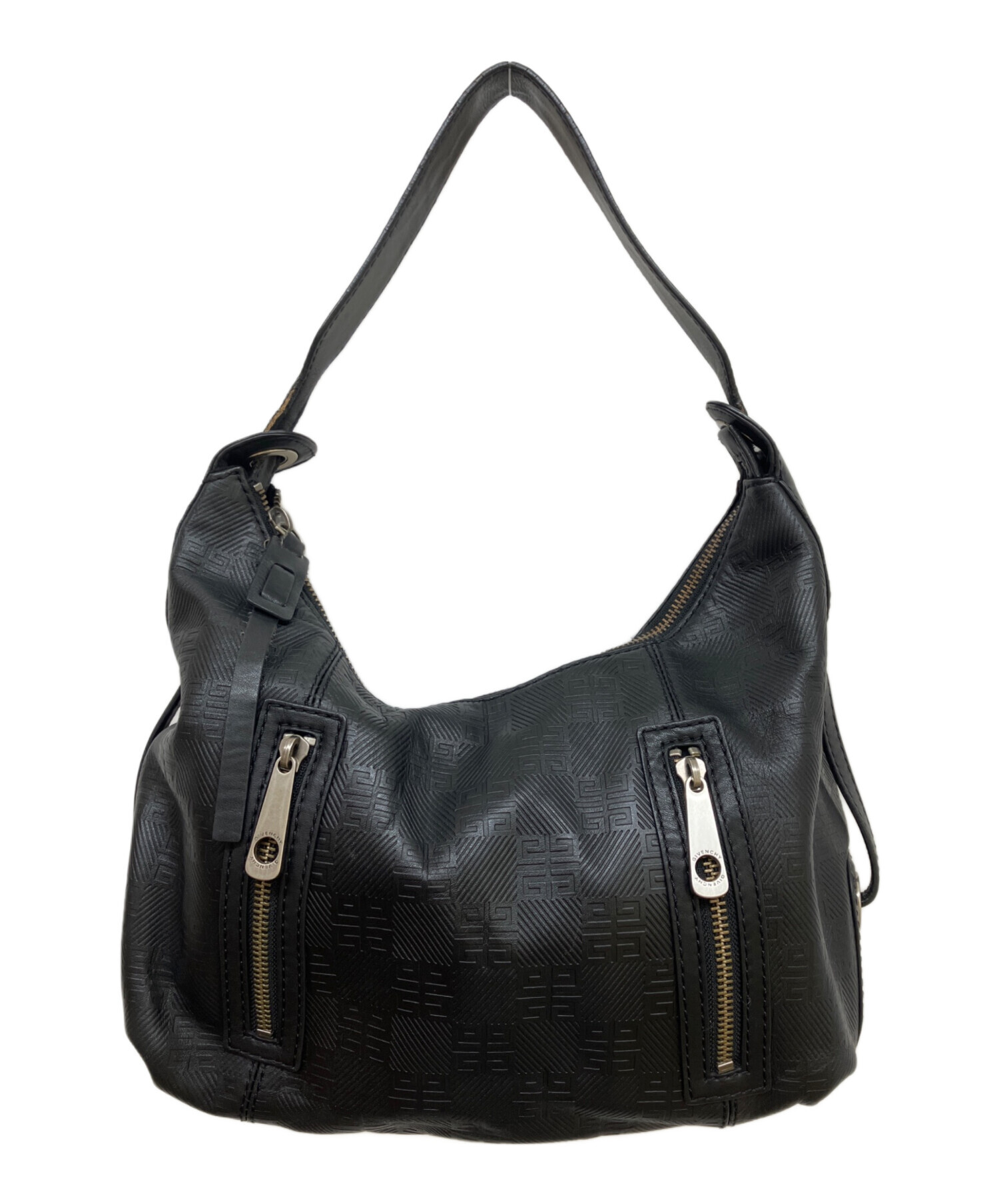 中古・古着通販】GIVENCHY (ジバンシィ) 4Gモノグラムレザーバッグ