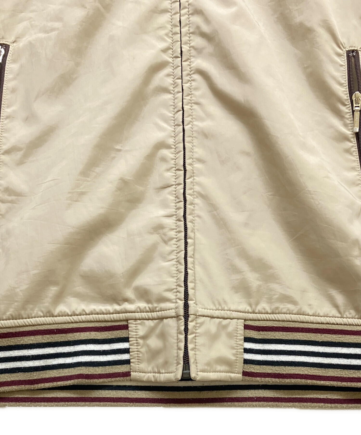 BURBERRY BLACK LABEL ベージュ　ブルゾン　Lサイズ 中古・古着通販】BURBERRY BLACK LABEL (バーバリーブラックレーベル