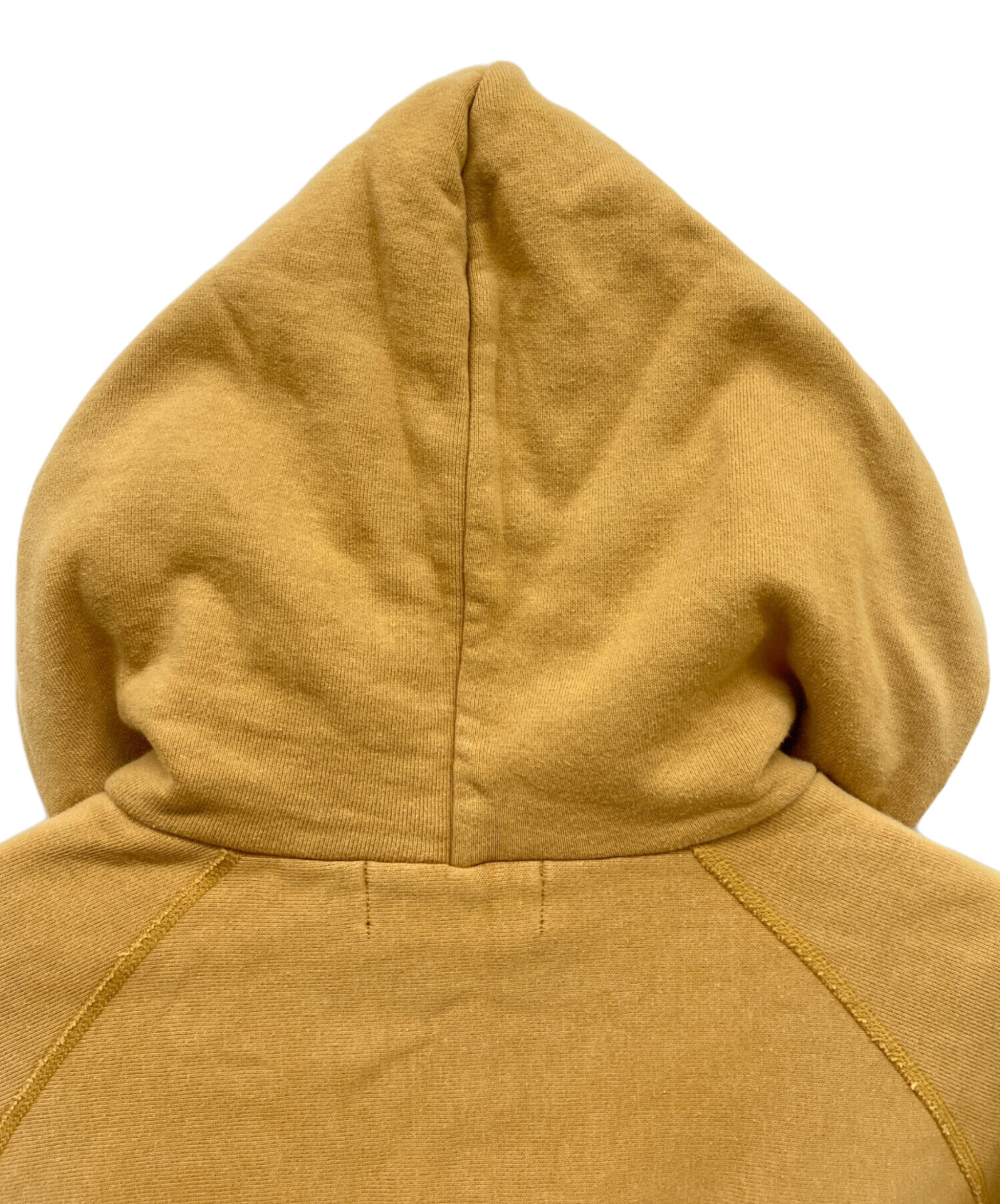 HYSTERIC GLAMOUR パーカー　フルジップヒスガール　麻　綿　古着 HYSTERIC GLAMOUR ジップアップパーカー フーディー イエロー麻混 中古