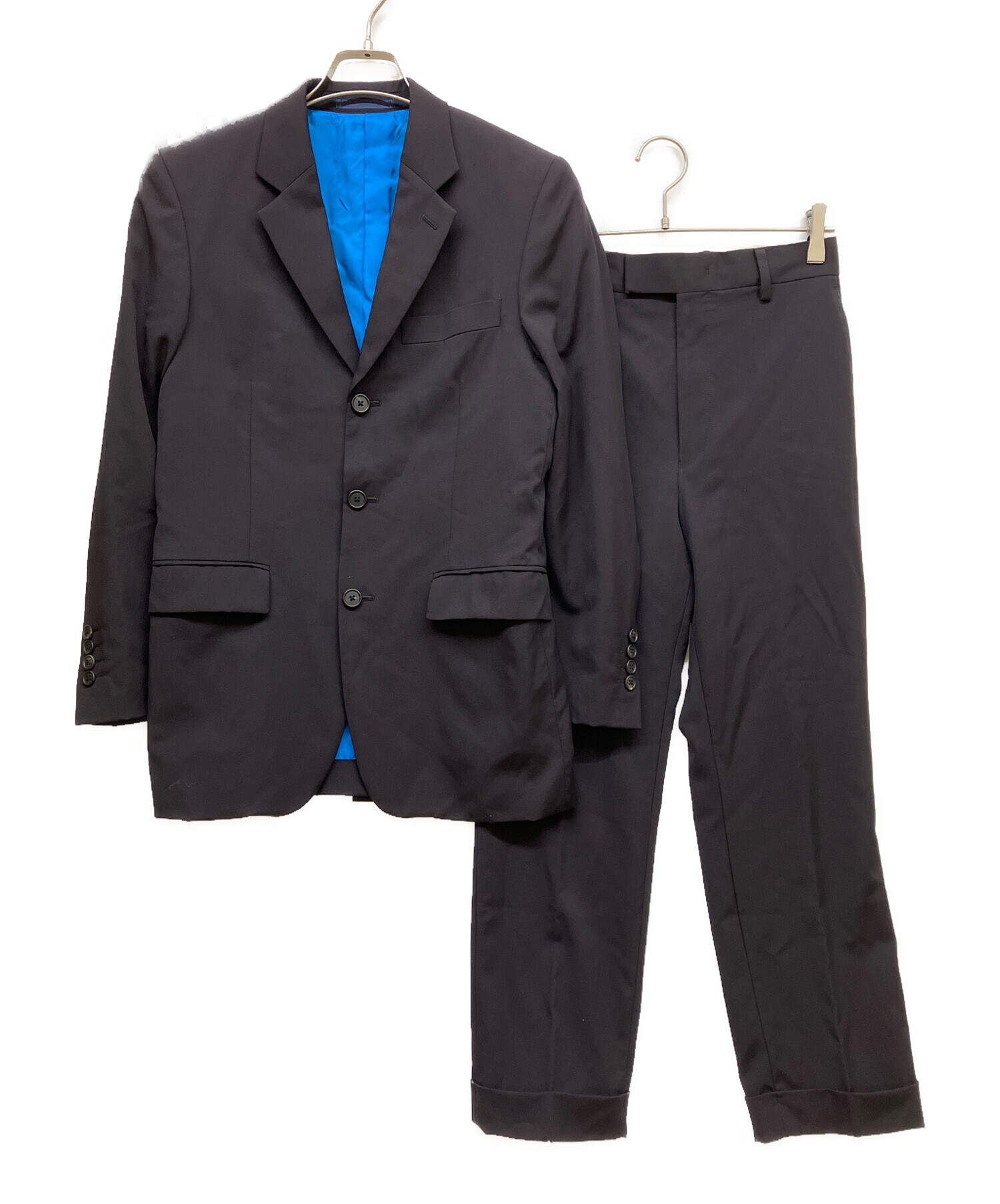 中古　Paul Smith ブラックスーツサイズL 中古・古着通販】PAUL SMITH (ポールスミス) セットアップスーツ