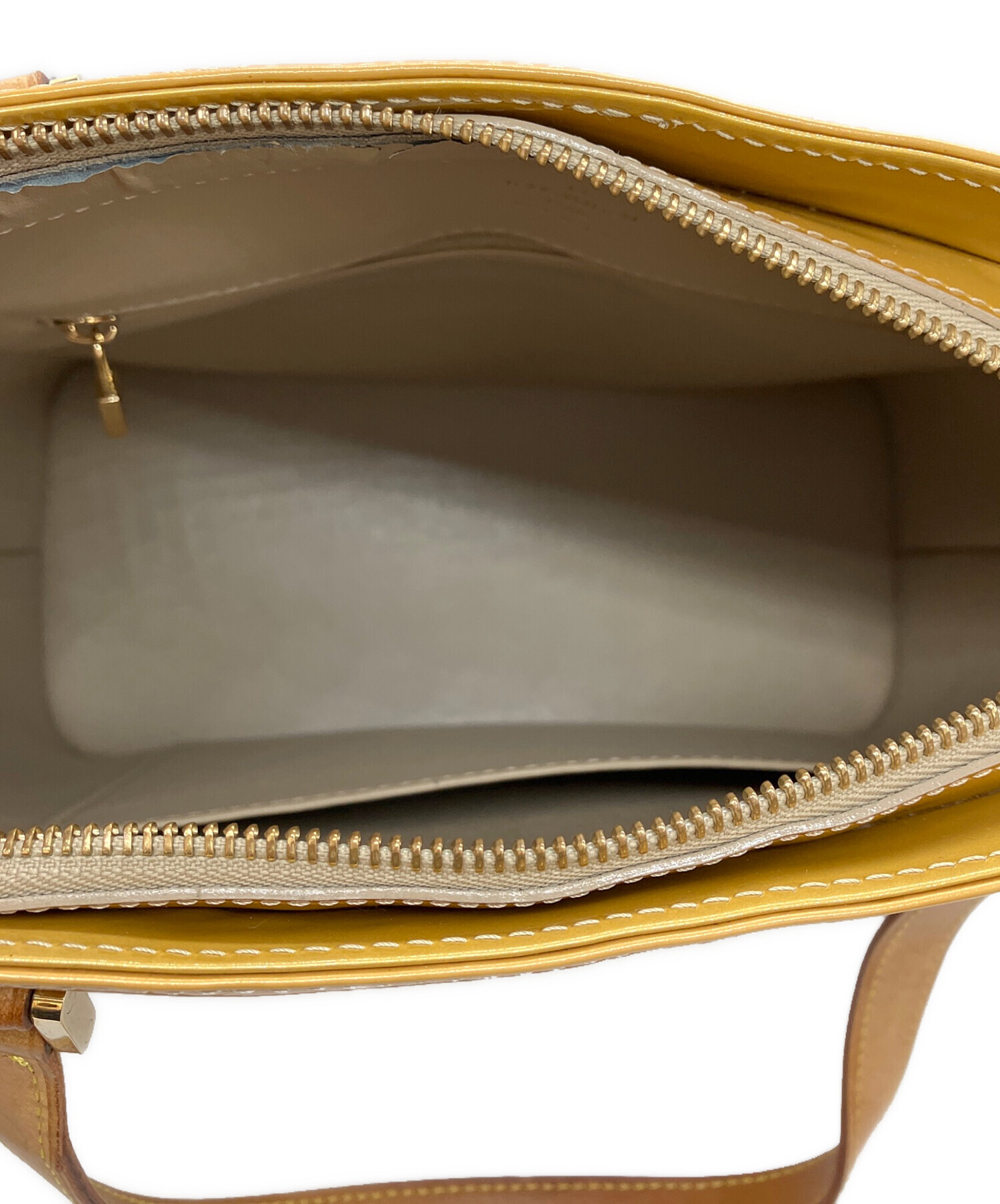 中古 Louis Vuitton イエロートートバッグ　即日発送 中古・古着通販】LOUIS VUITTON (ルイ ヴィトン) トートバッグ