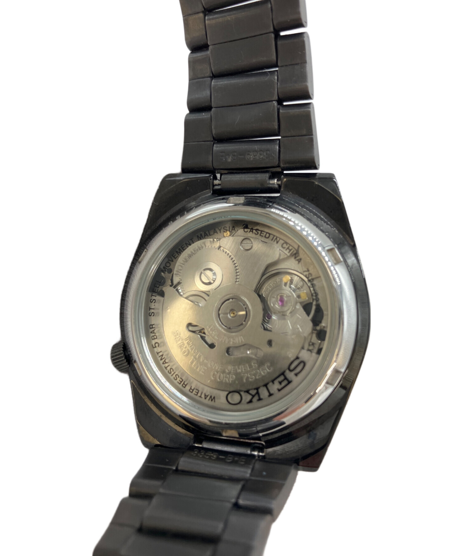 C22 SEIKO 自動巻き時計 シルバー 中古・古着通販】SEIKO (セイコー) 自動巻き腕時計 シルバー｜ブランド