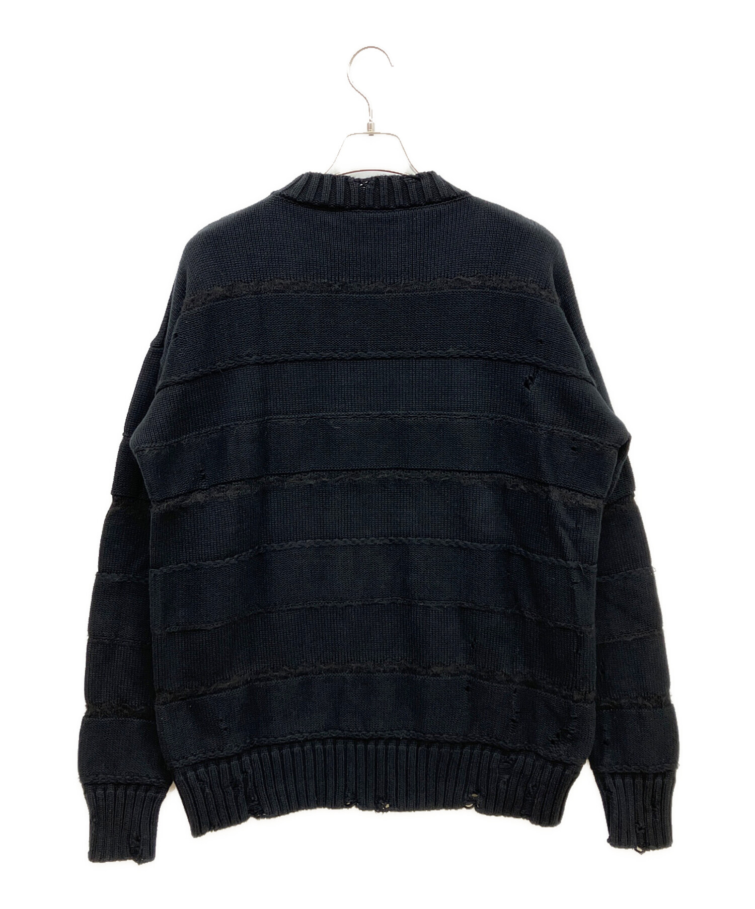 中古・古着通販】DSQUARED2 (ディースクエアード) ダメージ加工ニット