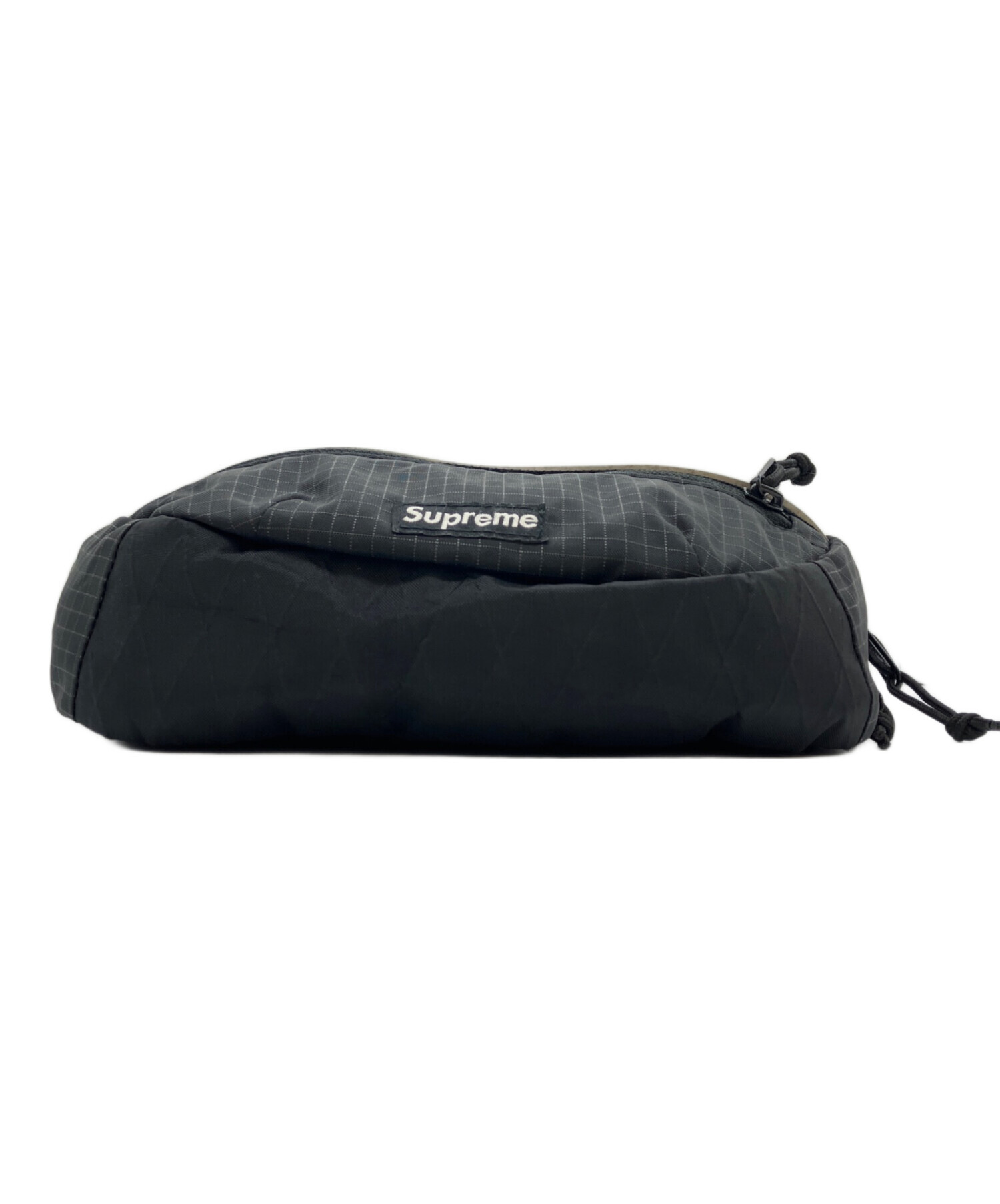 中古・古着通販】SUPREME (シュプリーム) waist bag ブラック