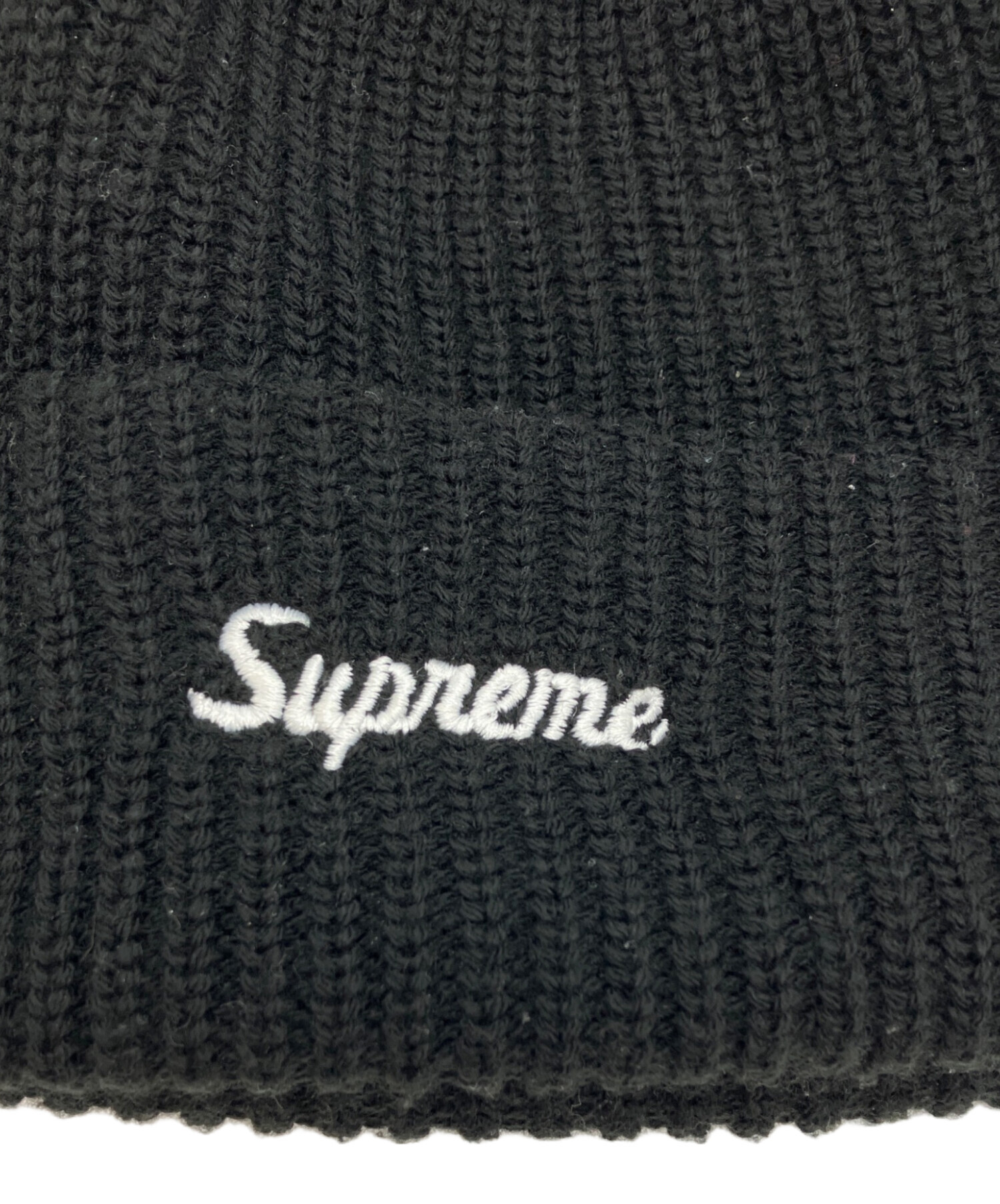 中古・古着通販】SUPREME (シュプリーム) Loose Gauge Beanie ブラック