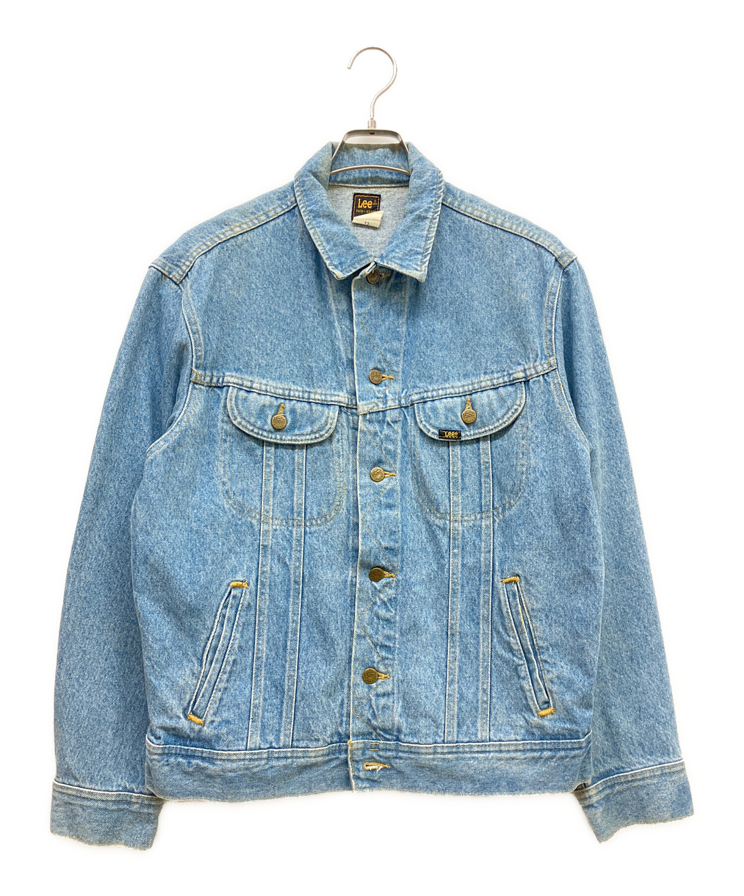 中古・古着通販】LEE (リー) 80Sデニムジャケット スカイブルー サイズ