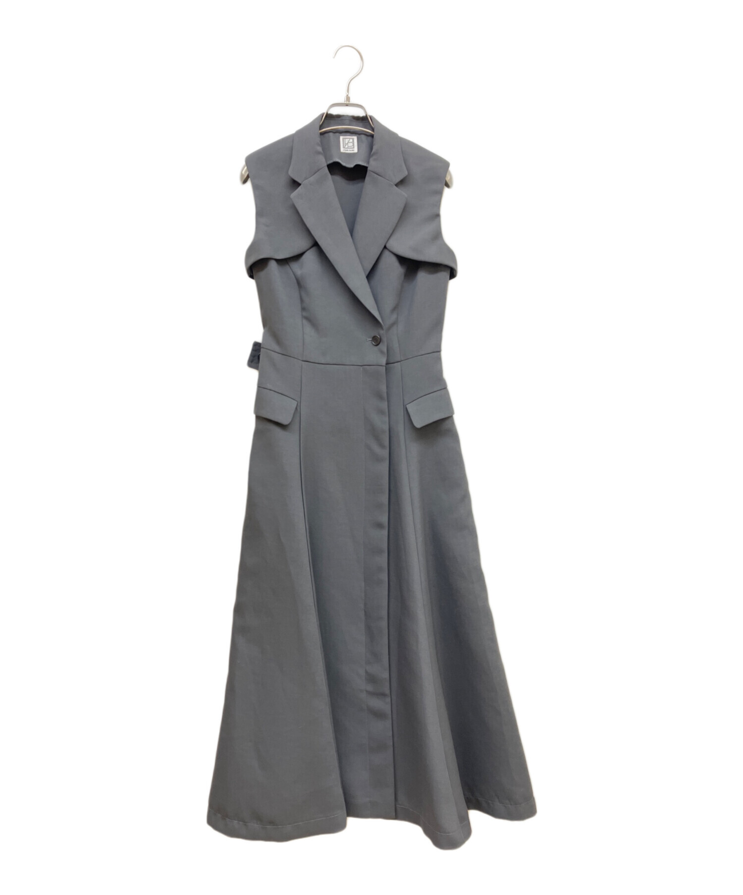 中古・古着通販】L'AUBE BLANC (ローブ ブラン) Sleeveless Coat Dress