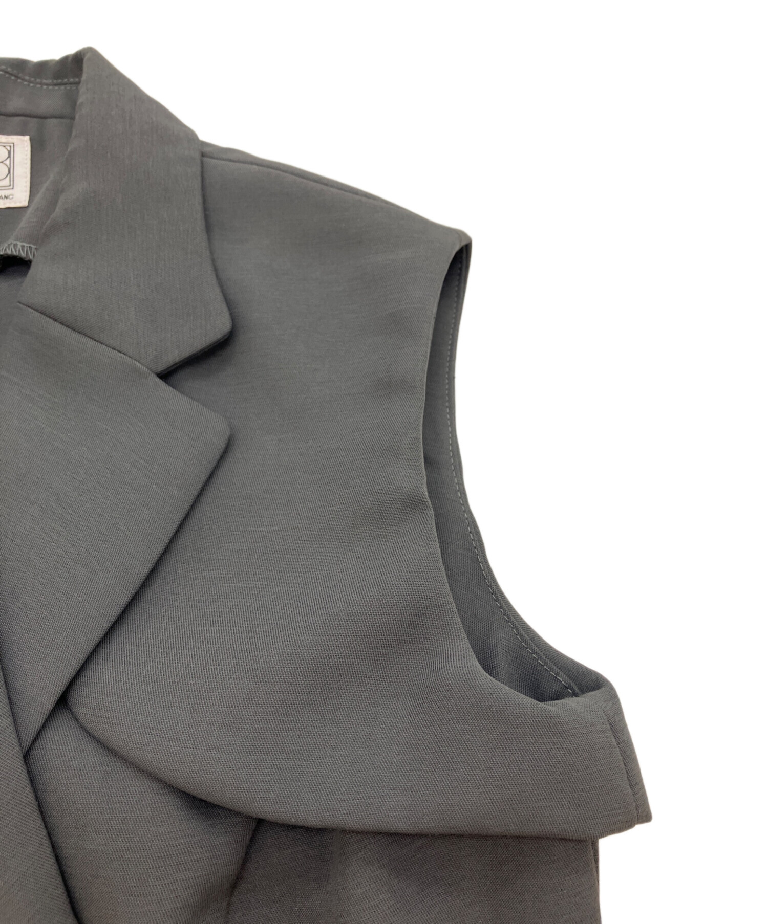 中古・古着通販】L'AUBE BLANC (ローブ ブラン) Sleeveless Coat Dress