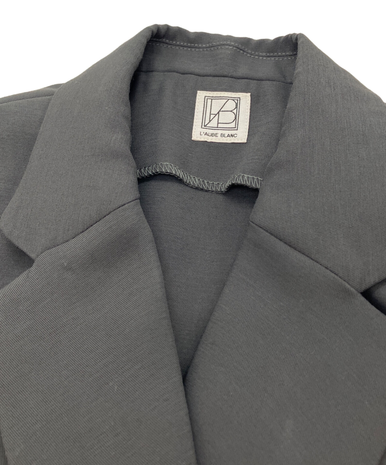中古・古着通販】L'AUBE BLANC (ローブ ブラン) Sleeveless Coat Dress