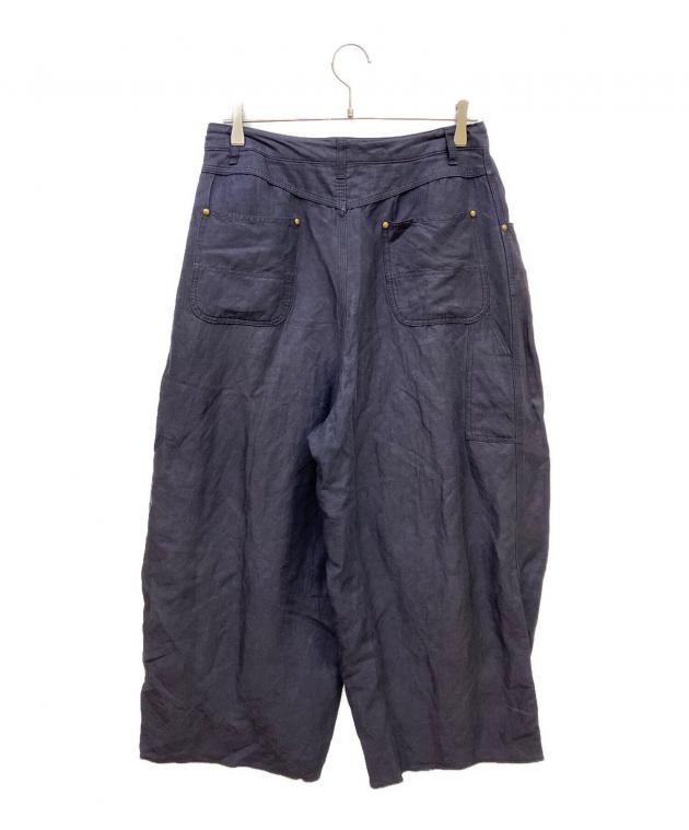 中古・古着通販】Needles (ニードルズ) リネンシルク混ヒザデルパンツ