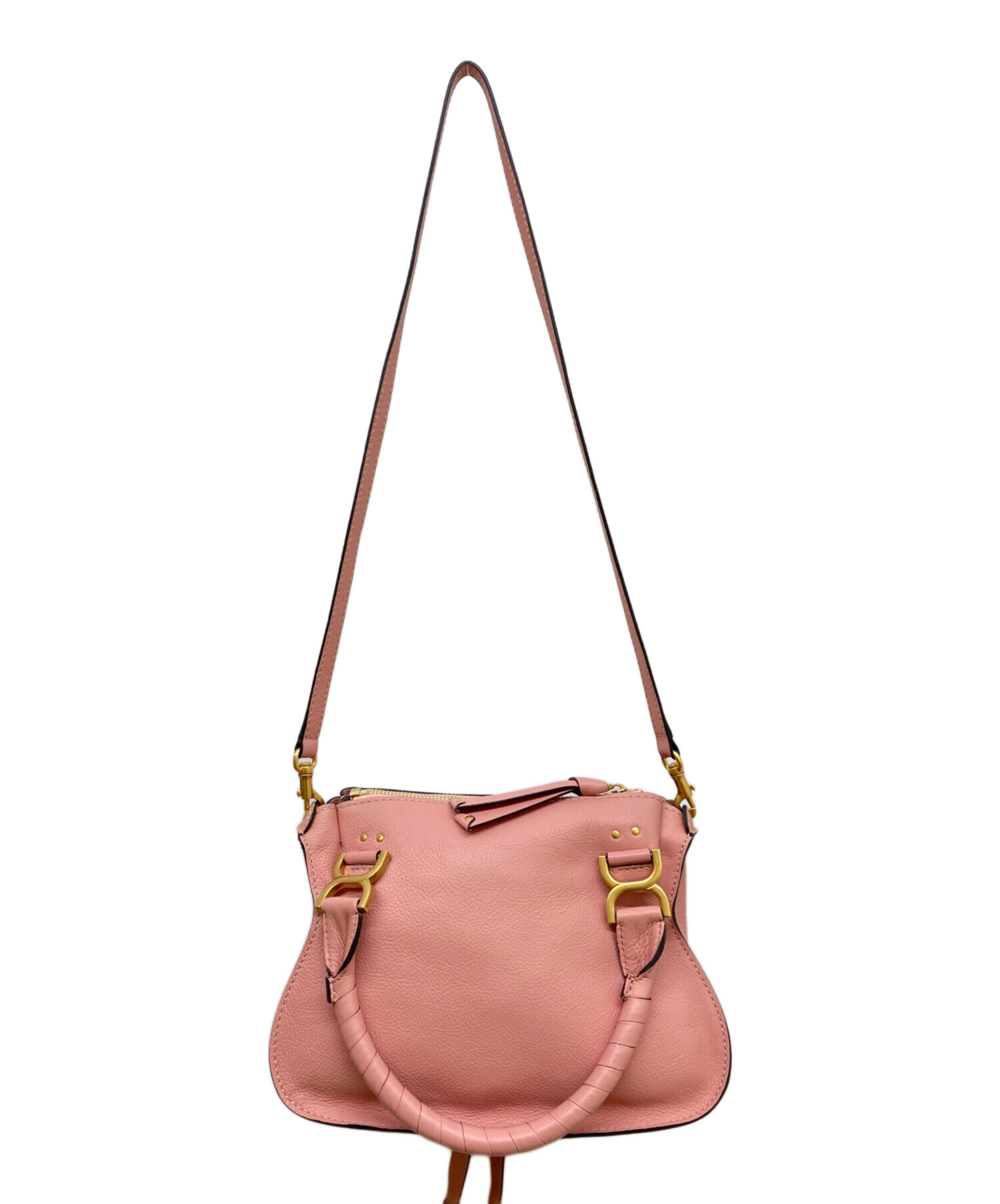 中古・古着通販】Chloe (クロエ) Marcie ピンク サイズ:-｜ブランド